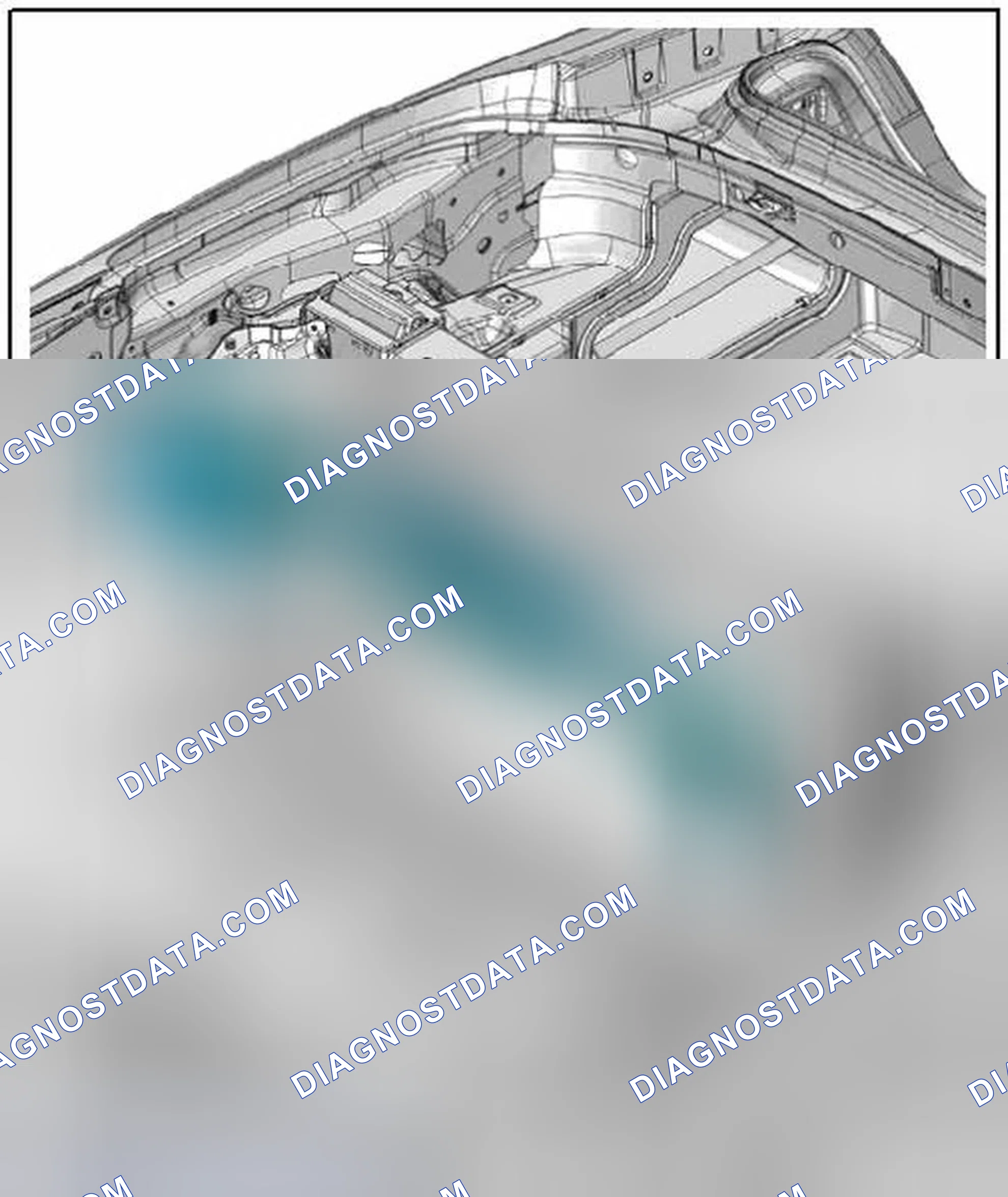 Scheme 151: FRONT CONVERTIBLE TOP COMPARTMENT TRIM ASSEMBLY OVERVIEW