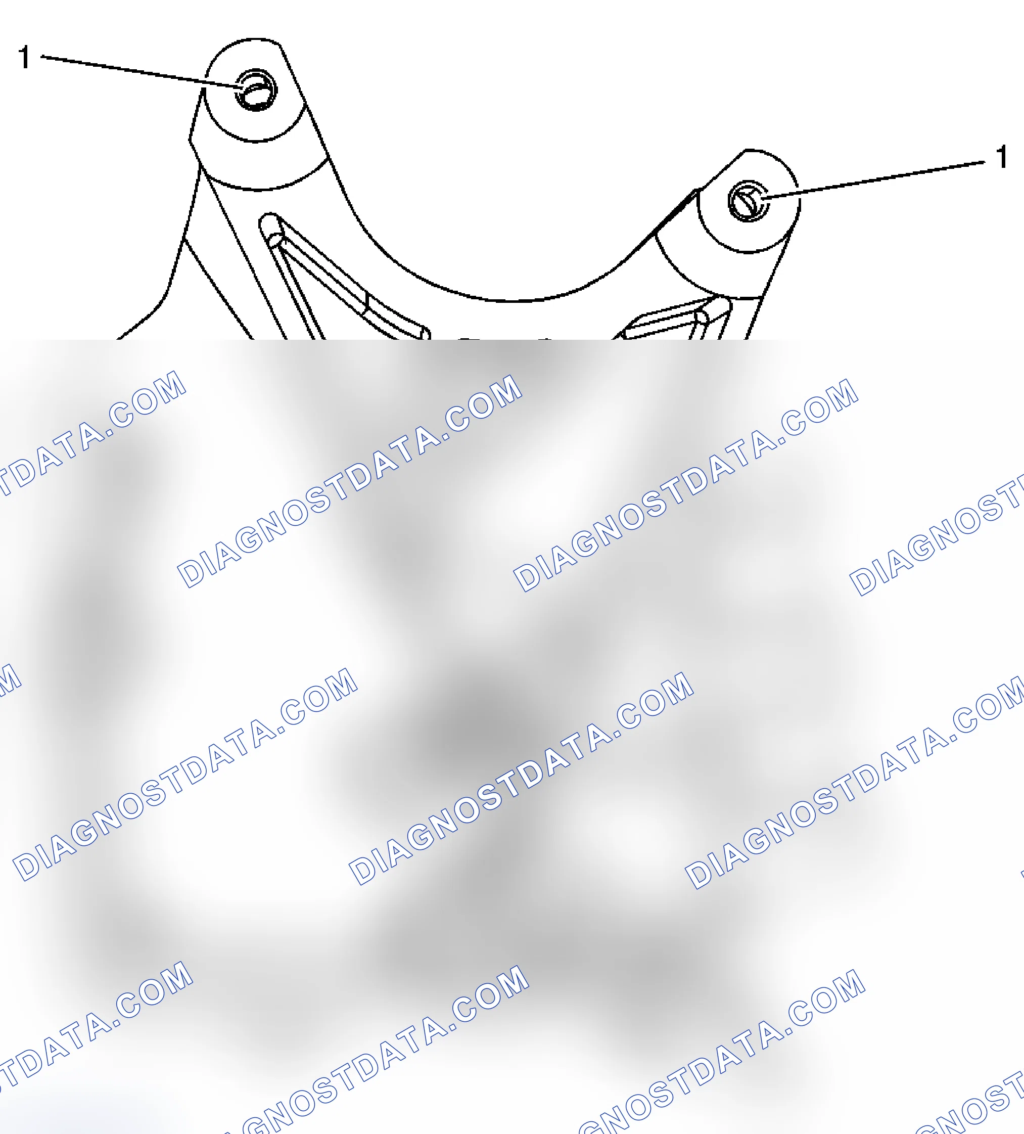 Scheme 102: Generator Bracket - Rear View