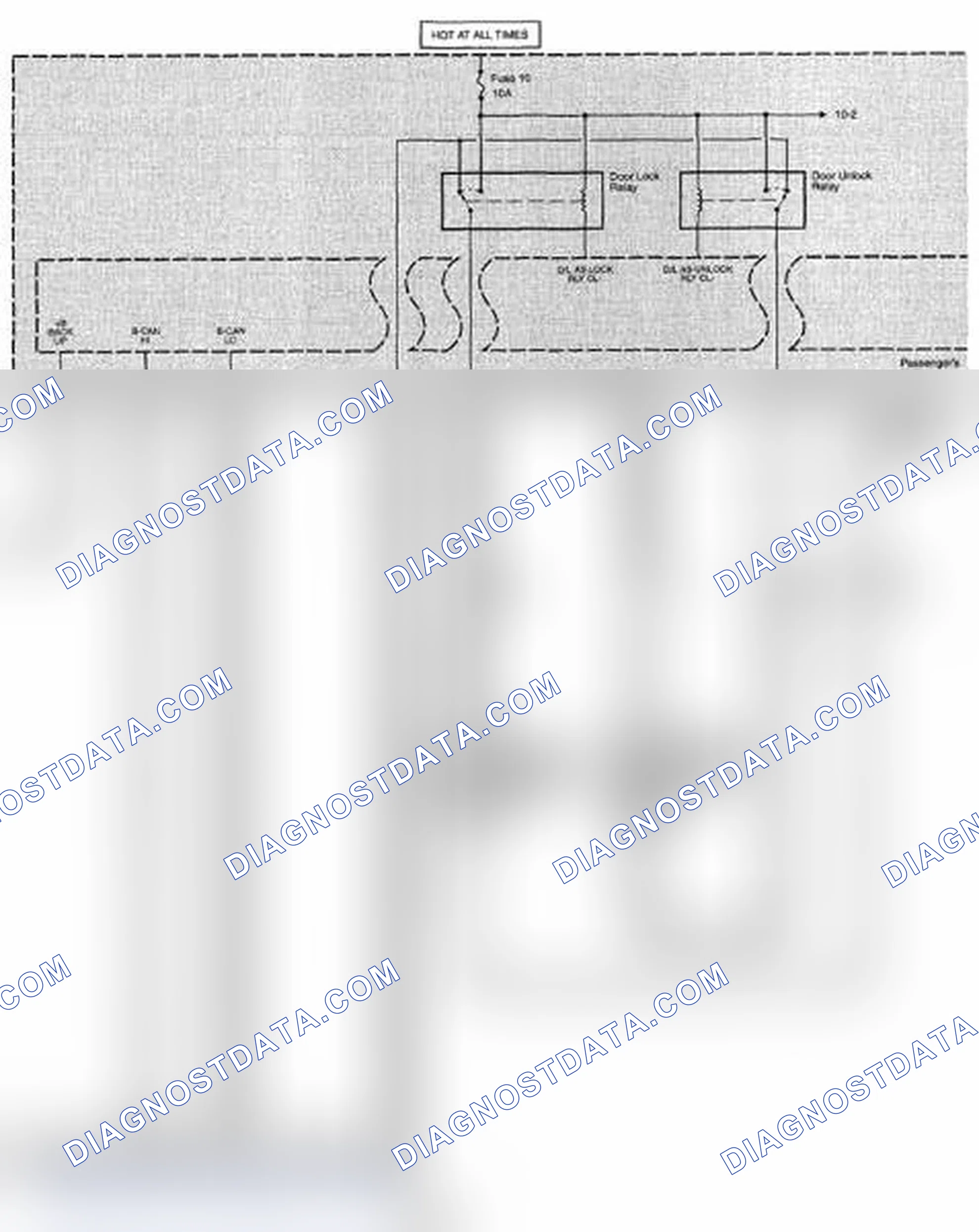 Scheme 272: Keyless/Power Door Locks/Security System (V6) Circuit Diagram (Page 130-6)