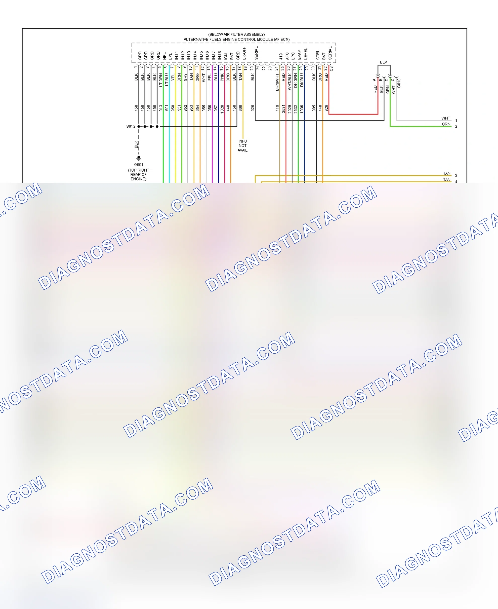Scheme 41: PCM Wiring Diagram (Sierra & Silverado - 6.0L CNG - 4 Of 8)