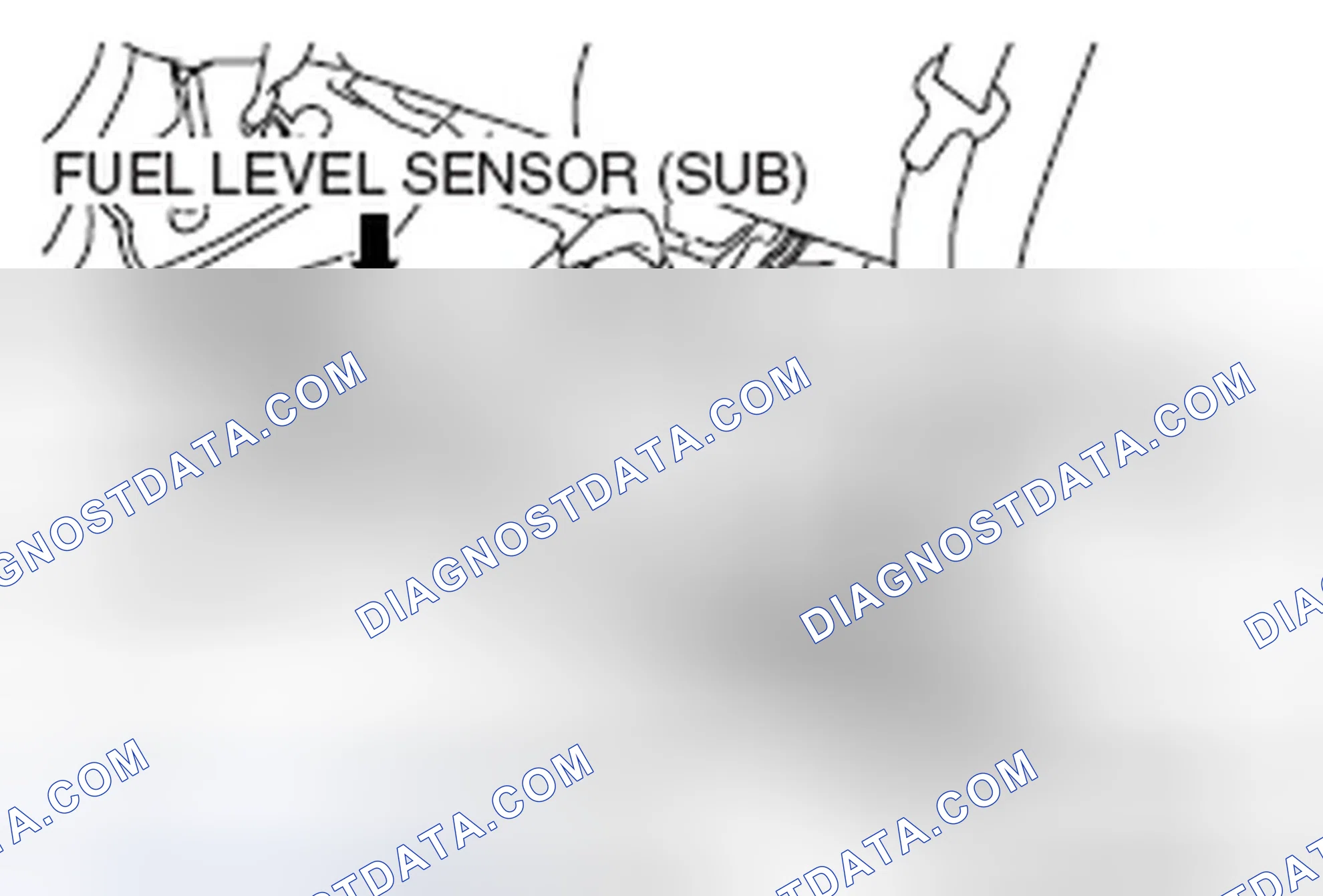 Scheme 332: FUEL LEVEL SENSOR CHECK
