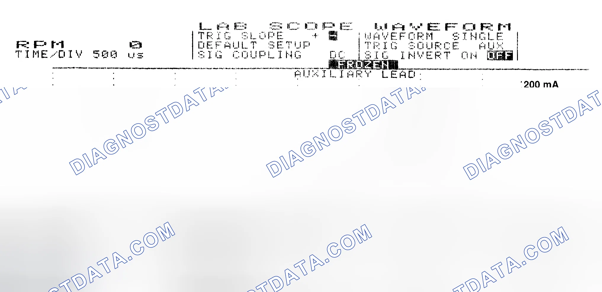 Scheme 17: Single Injector w/Normal Current Flow - Current Pattern