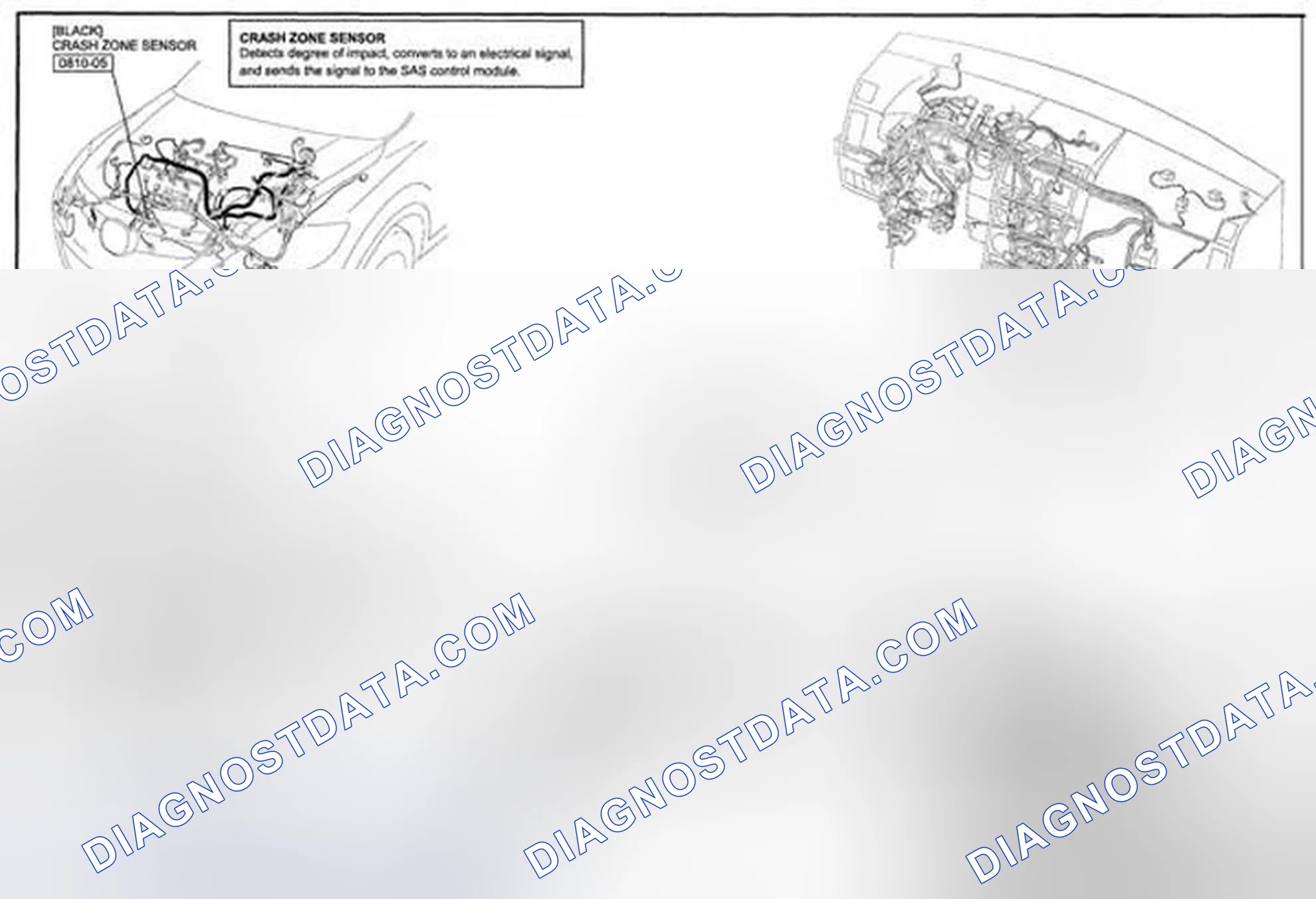 Scheme 157: Air Bag System (Includes Pre-Tensioner Seat Belt Information) Wiring Diagram - 0810-d (2 Of 2)