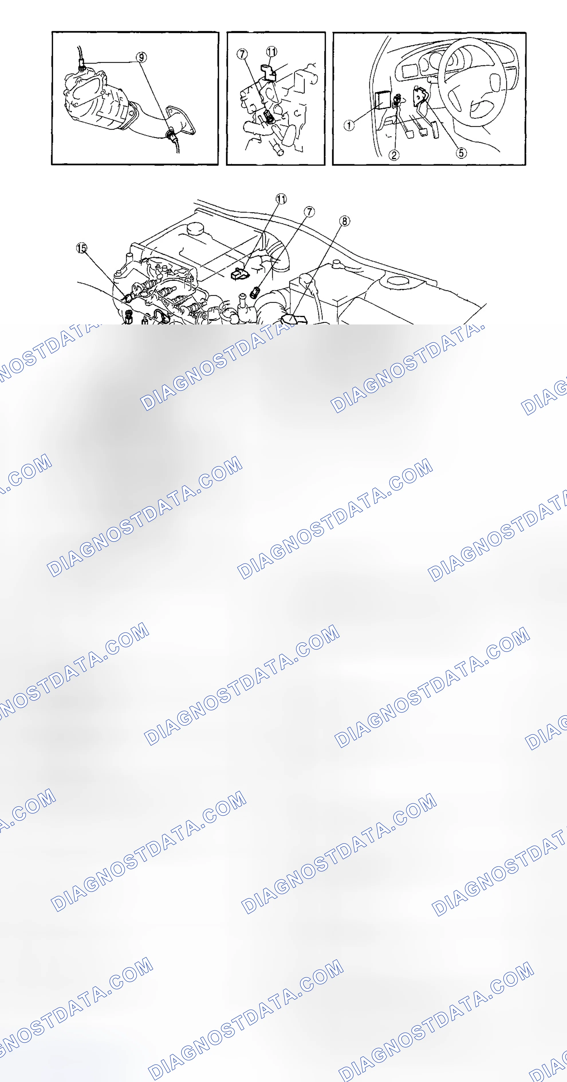 Scheme 120: CONTROL SYSTEM COMPONENT LOCATION INDEX [L3 WITH TC]