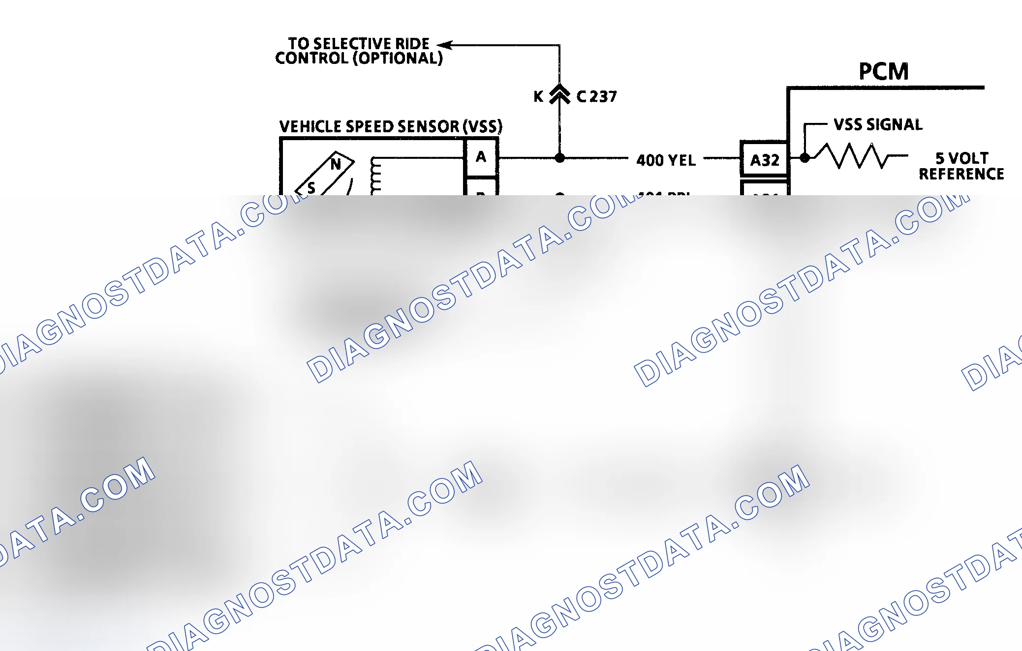 Scheme 188: Code 24, Circuit Diagram (5.7L Y Body) Courtesy of General Motors Corp.