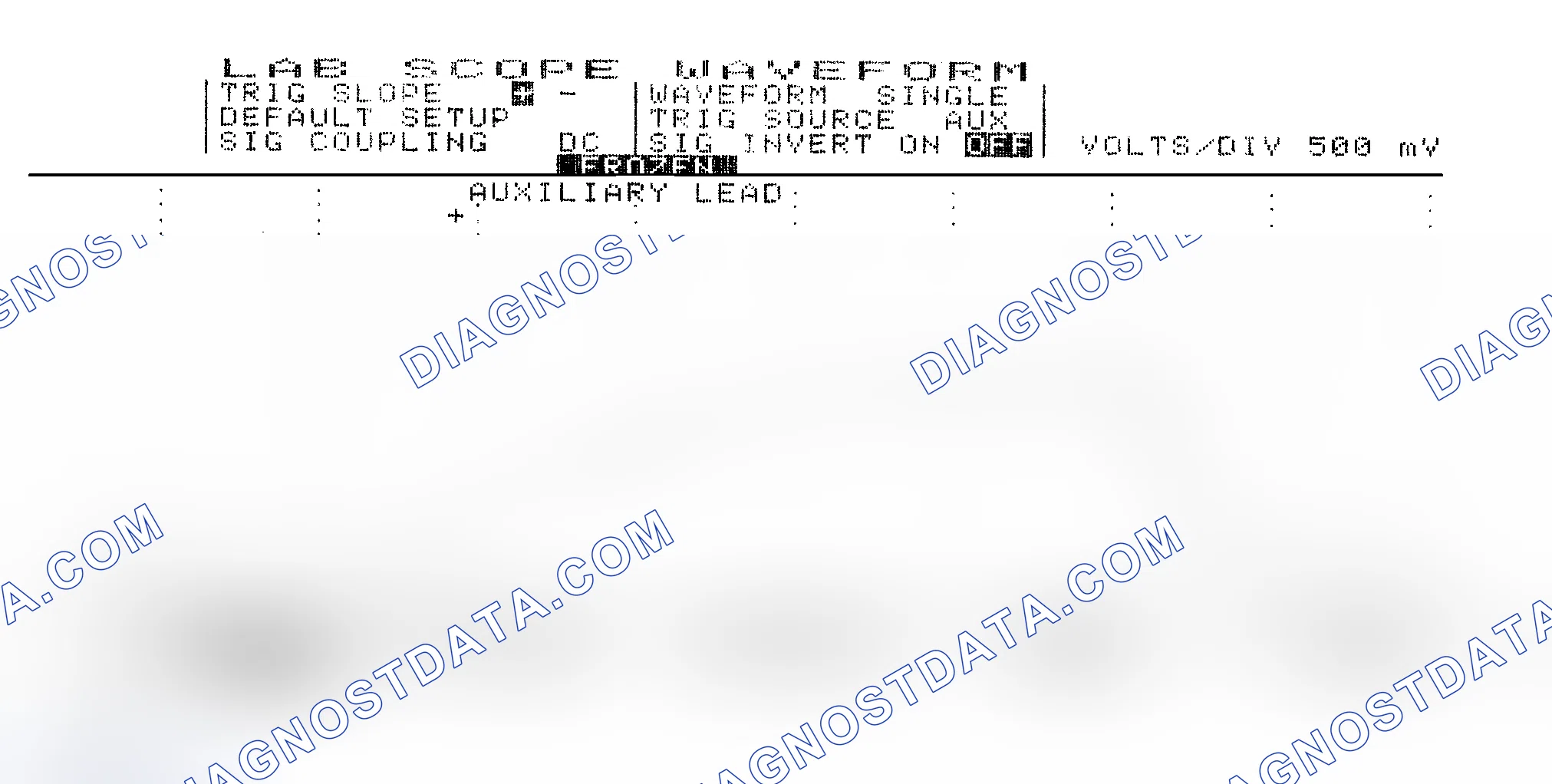 Scheme 14: Single Injector w/Excessive Current Flow - Current Pattern