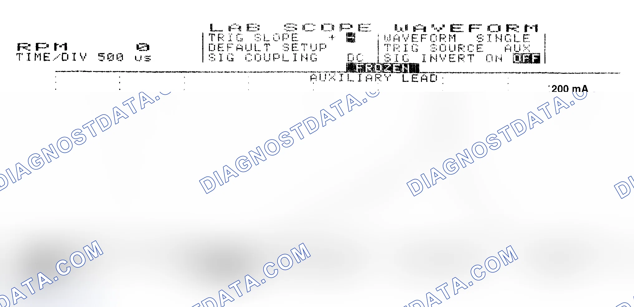 Scheme 17: Single Injector w/Normal Current Flow - Current Pattern