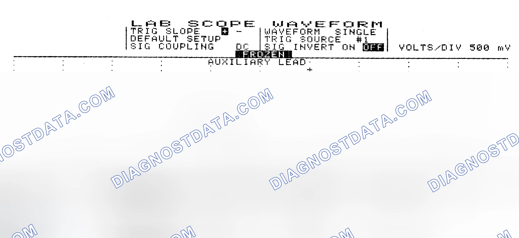 Scheme 10: Single Injector w/Excessive Current Flow - Current Pattern
