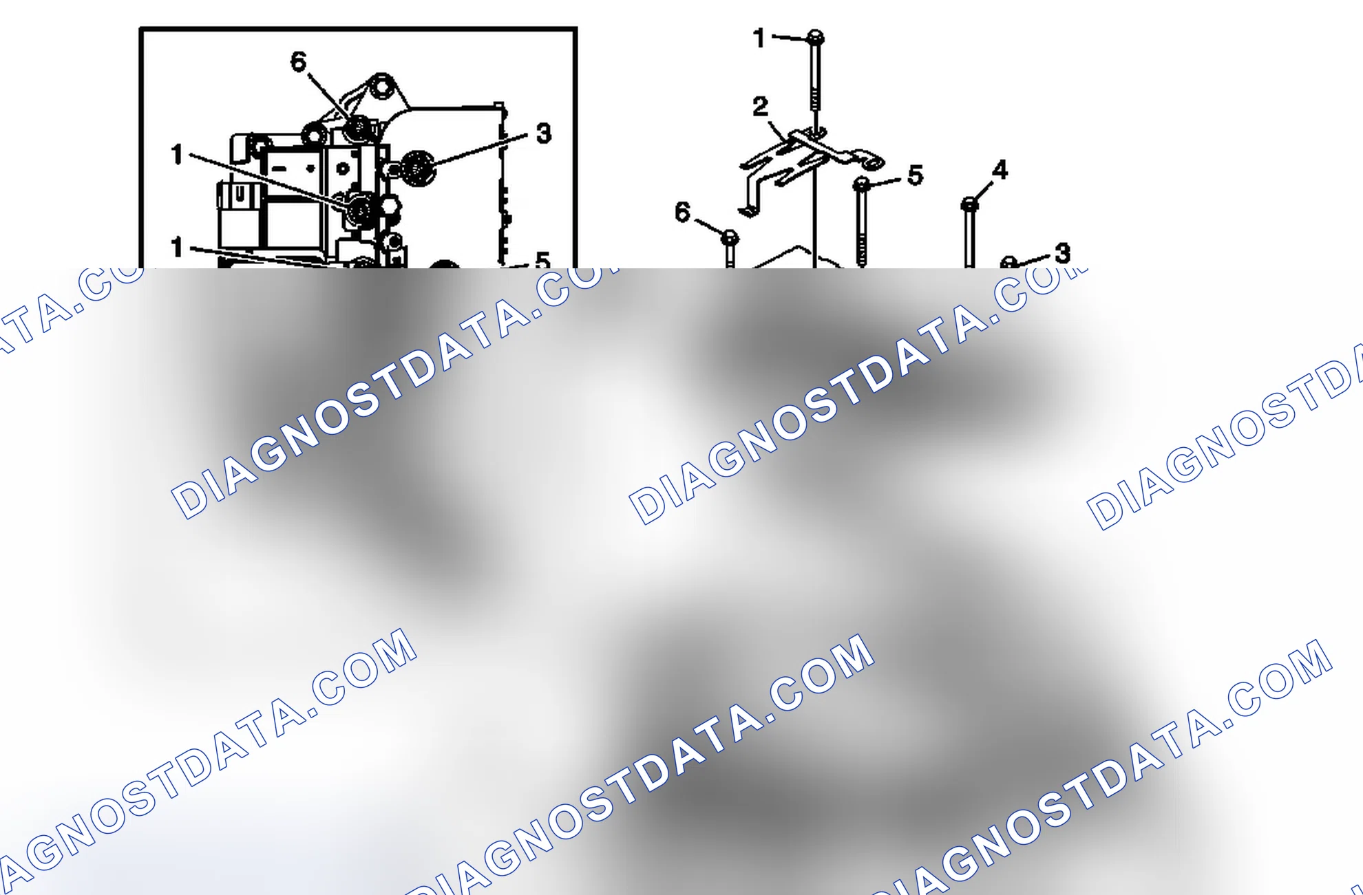 Scheme 151: Control Solenoid (w/Body and TCM) Valve Assembly Removal