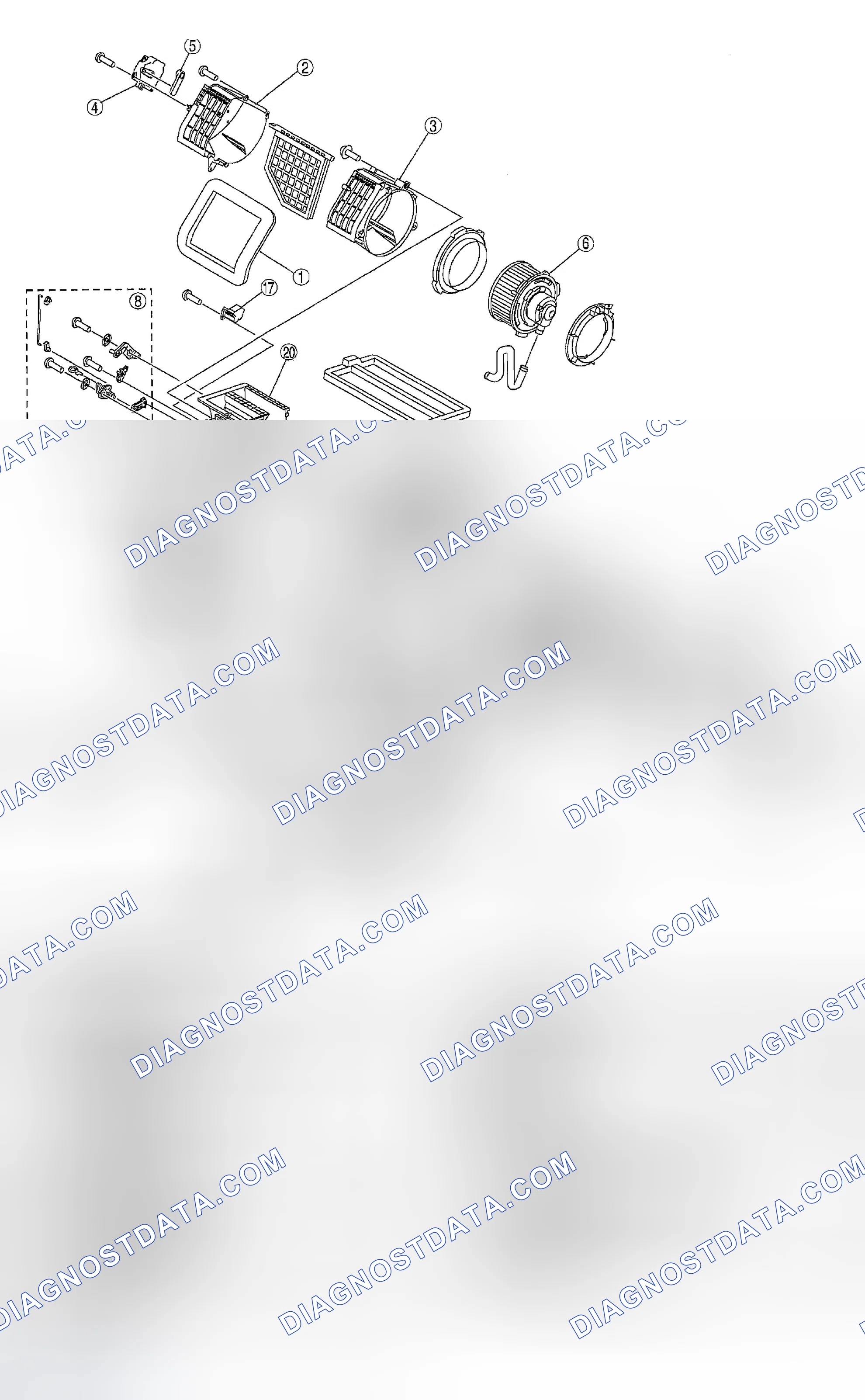 Scheme 26: A/C UNIT DISASSEMBLY/ASSEMBLY