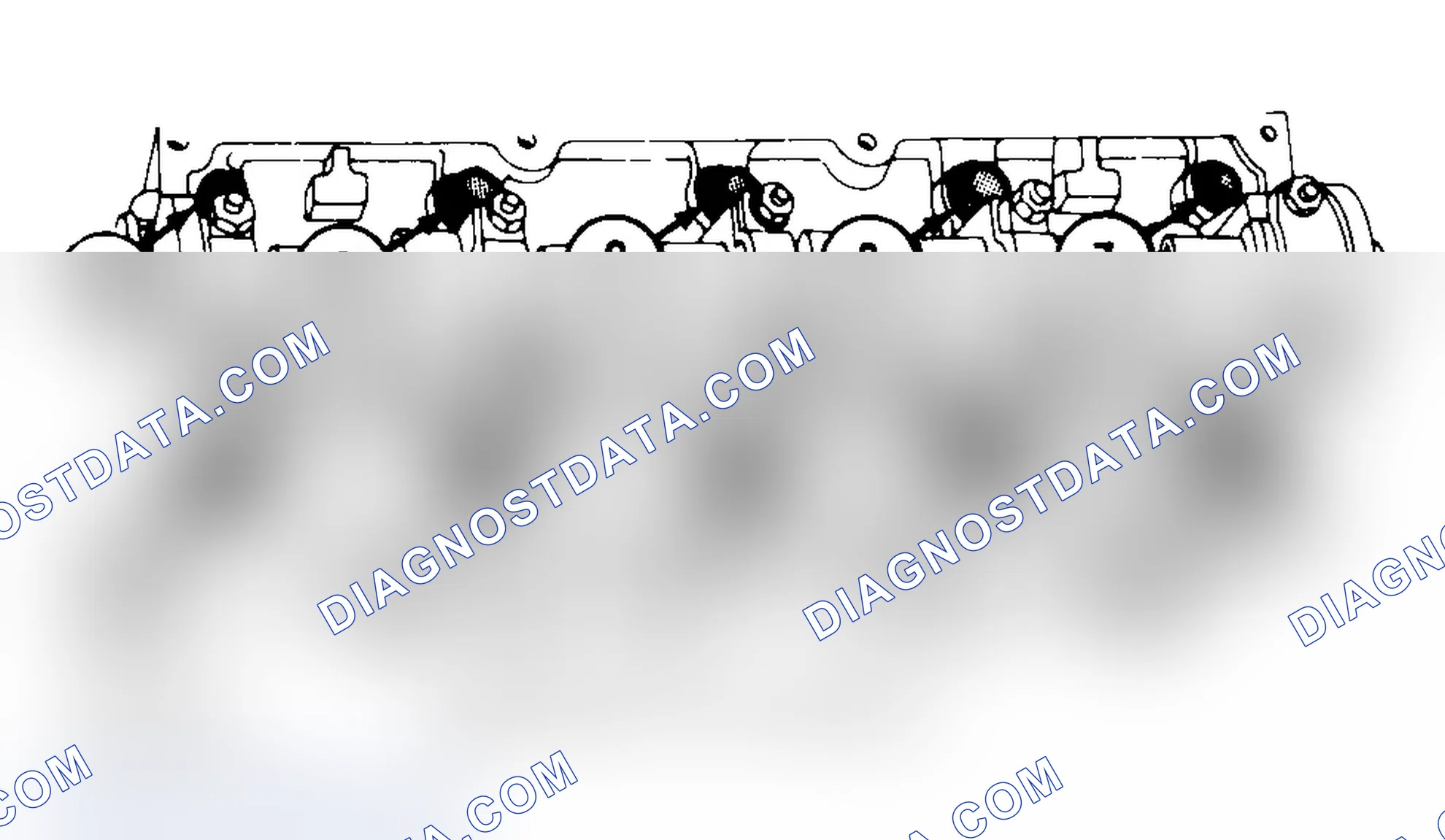 Scheme 3: Typical Cylinder Head Tightening or Loosening Sequence