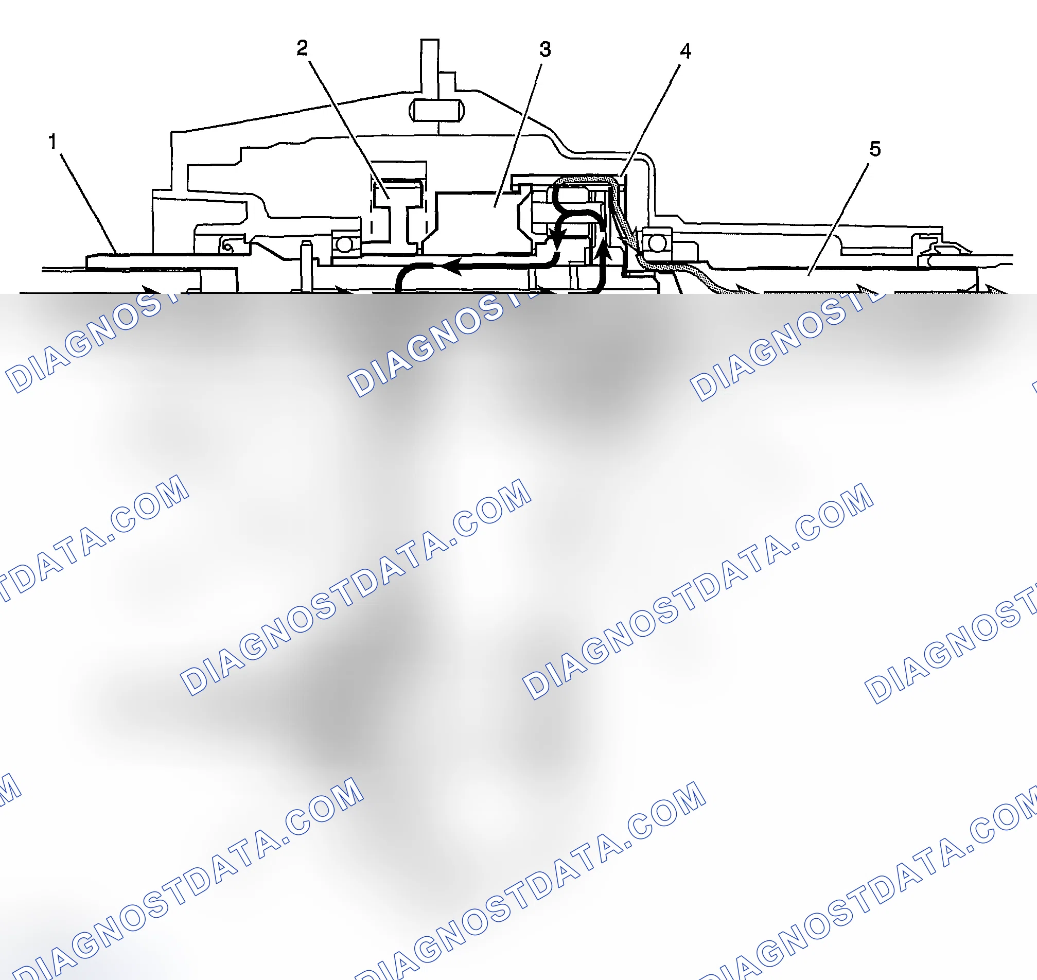 Scheme 3: Power Flow - Front Wheel Slip