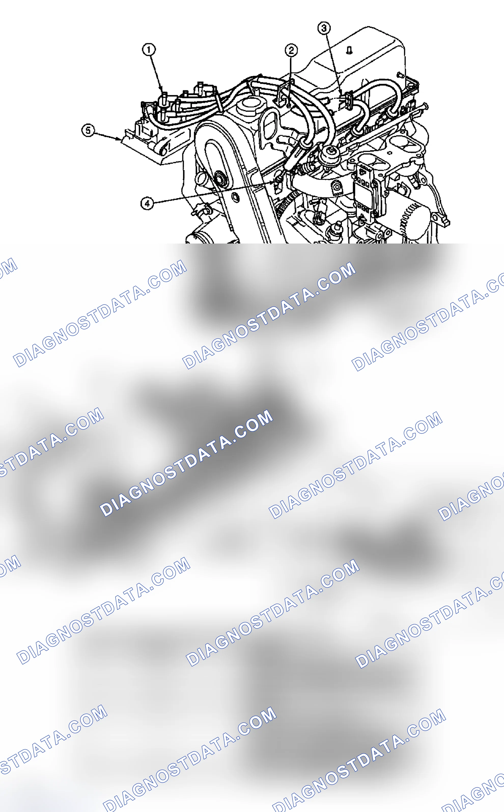 Scheme 10: 2.3L Spark Plug Wire Routing