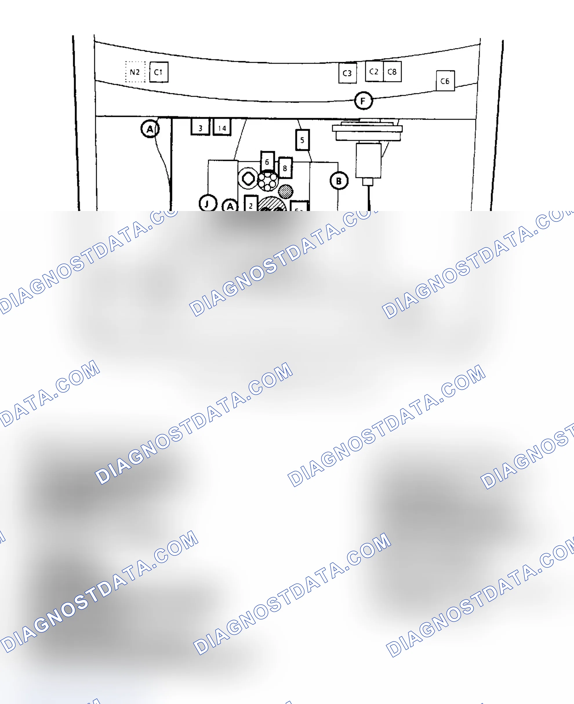 Scheme 57: Component Locations for "C/K" Series 5.0L & 5.7L