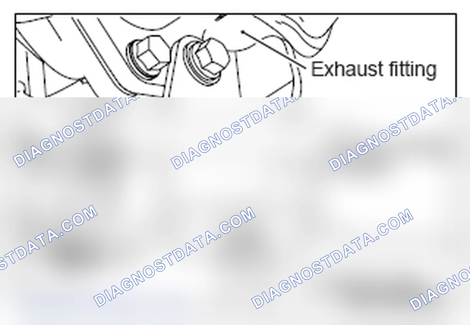 Scheme 537: >> F << EXHAUST FITTING BRACKET INSTALLATION
