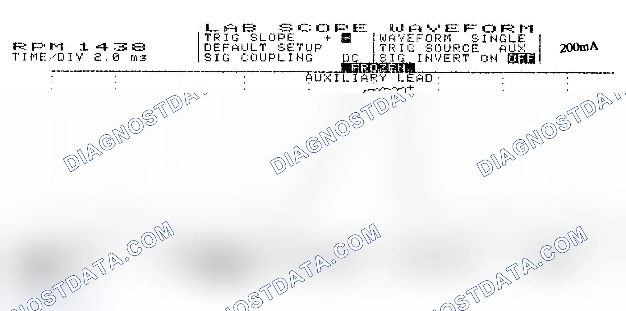 Scheme 15: Single Injector w/Normal Current Flow - Current Pattern