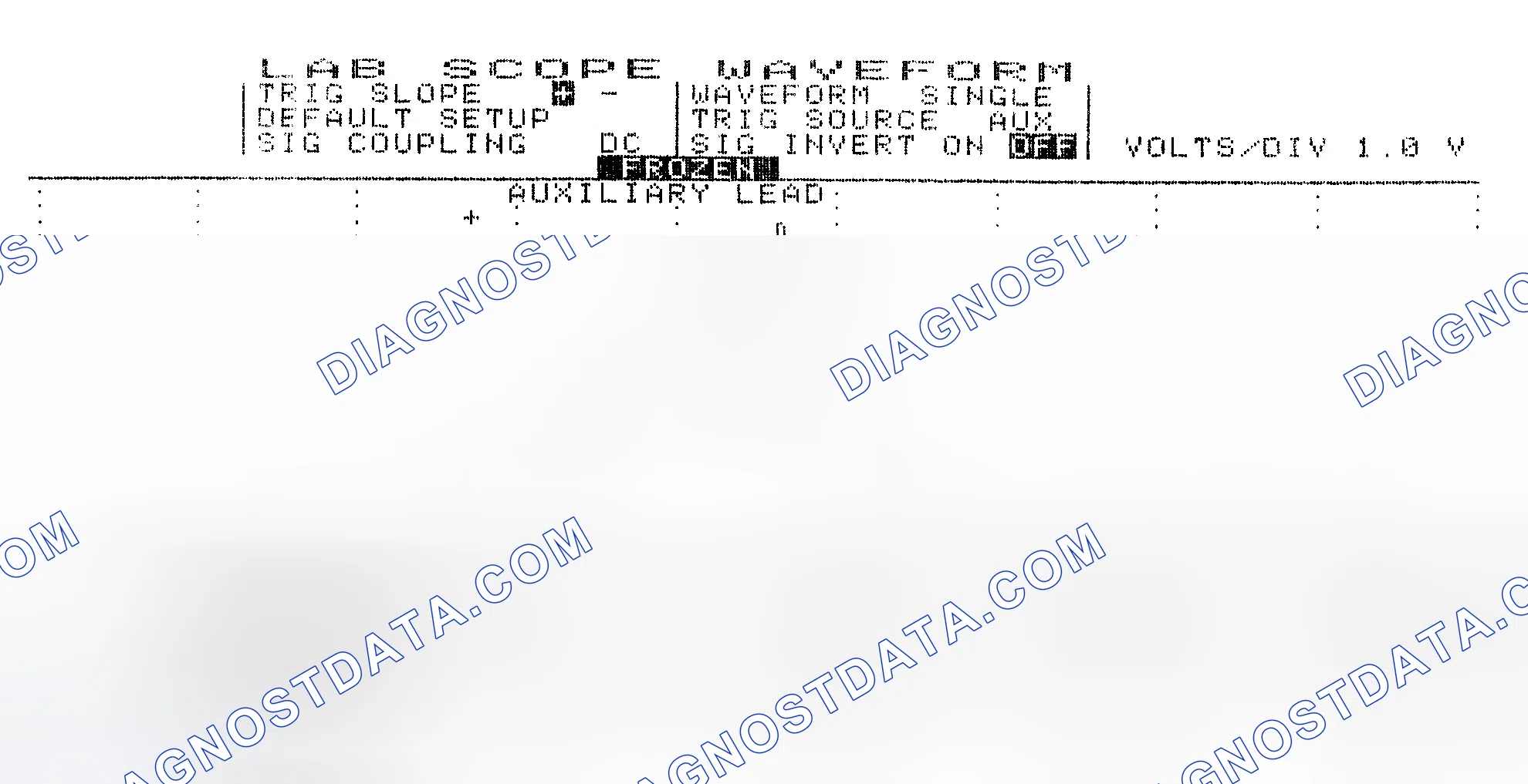 Scheme 19: Single Injector w/Excessive Current Flow - Current Pattern