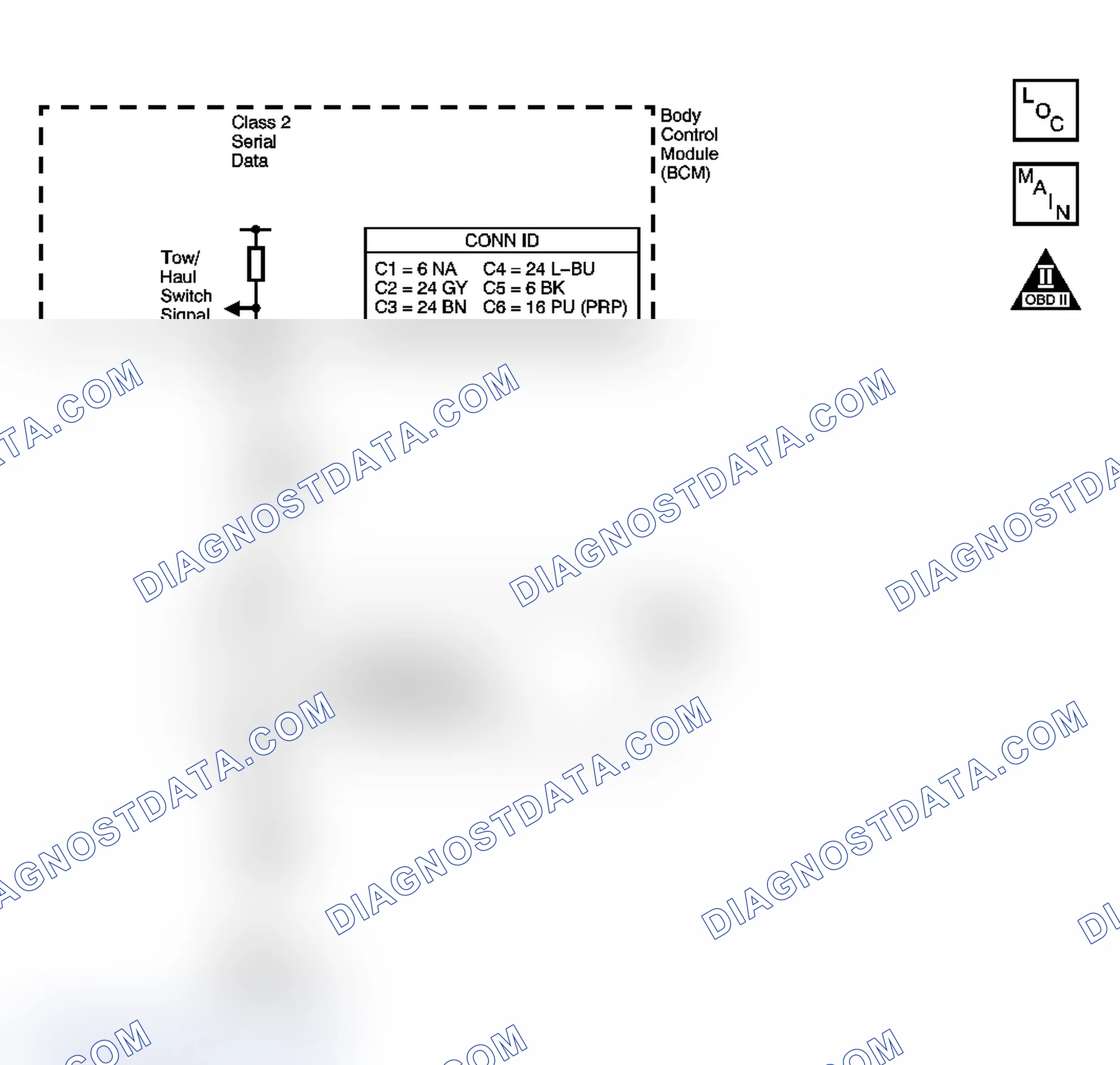 Scheme 178: Tow/Haul Switch/Indicator Always On or Inoperative