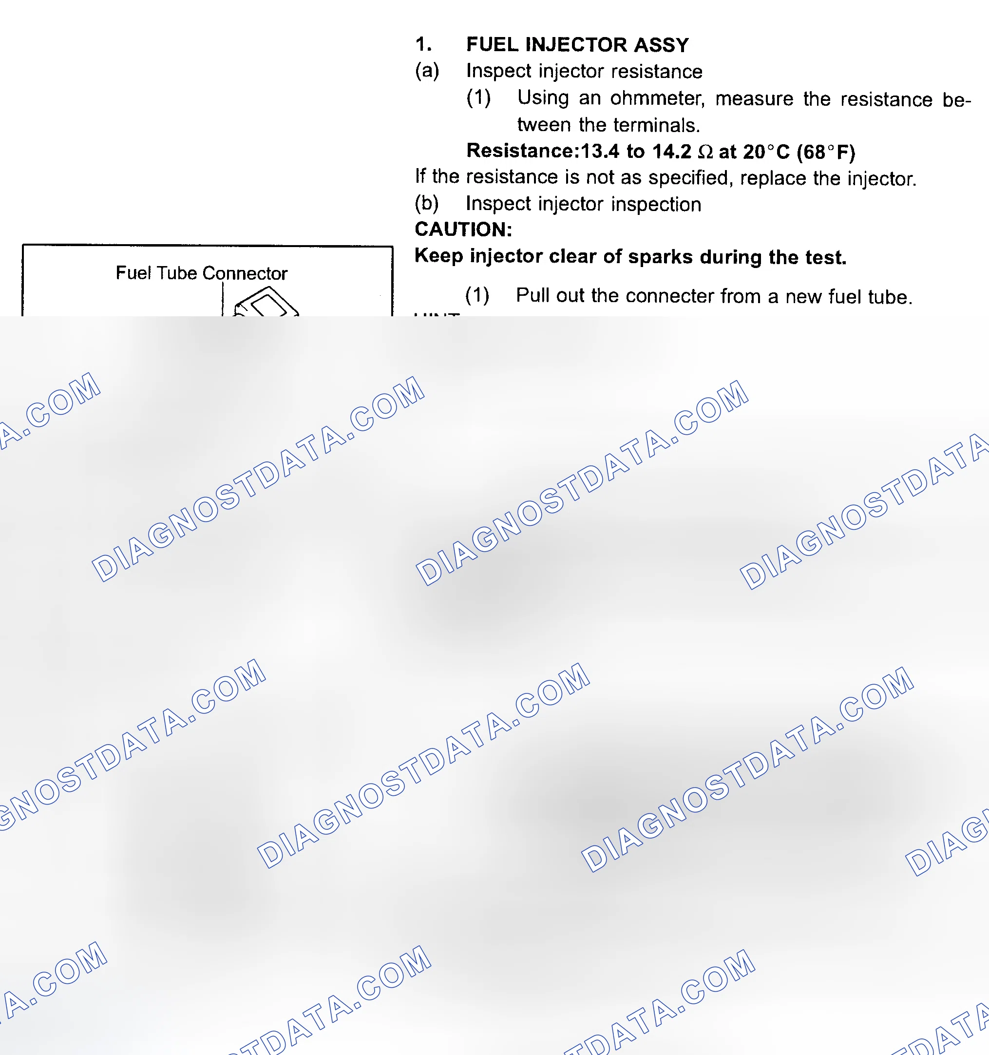 Scheme 653: Fuel Injectors (Camry - Jan. 2003 & Later Production)