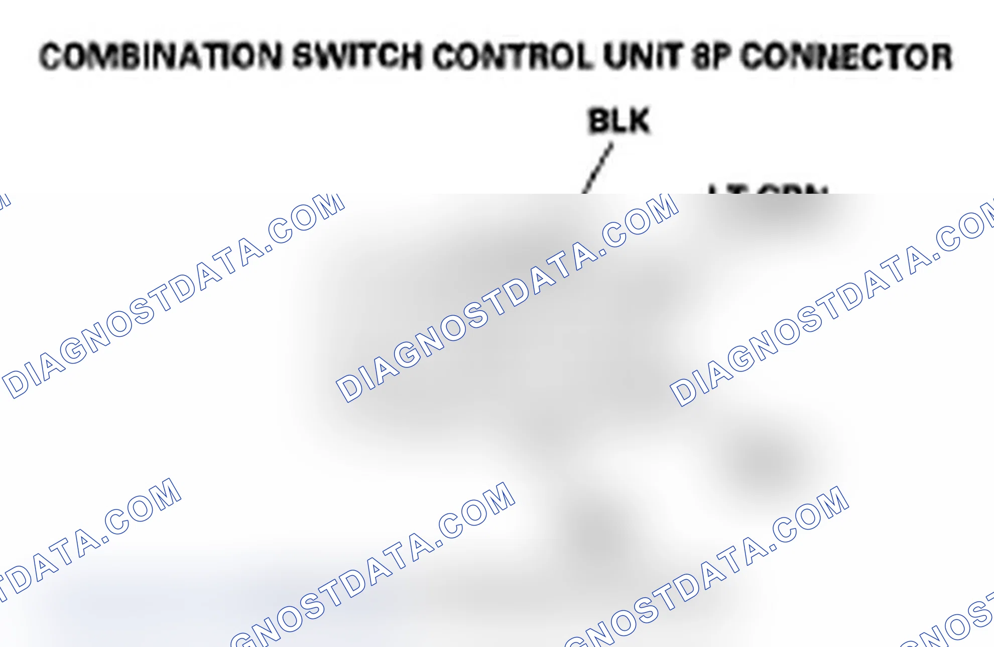 Scheme 20: Combination Switch Control Unit Input Test
