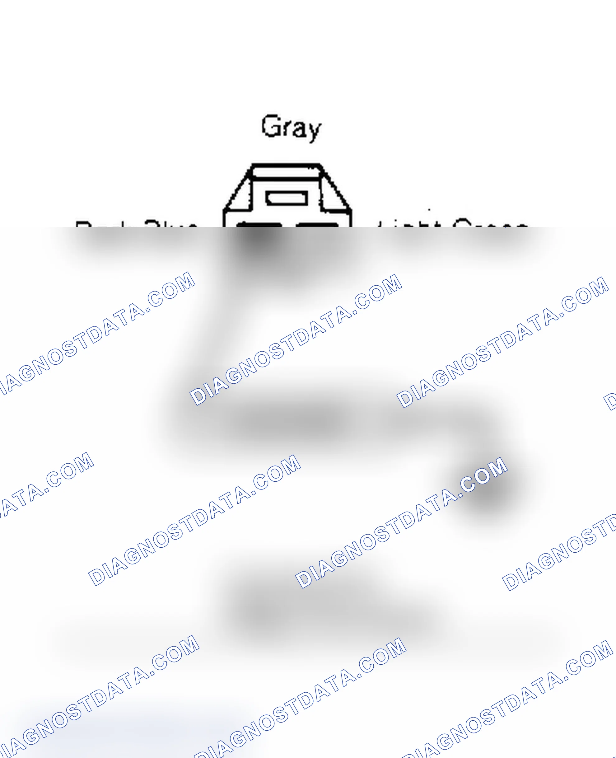 Scheme 212: Cooling Fan Relay Connector Identification
