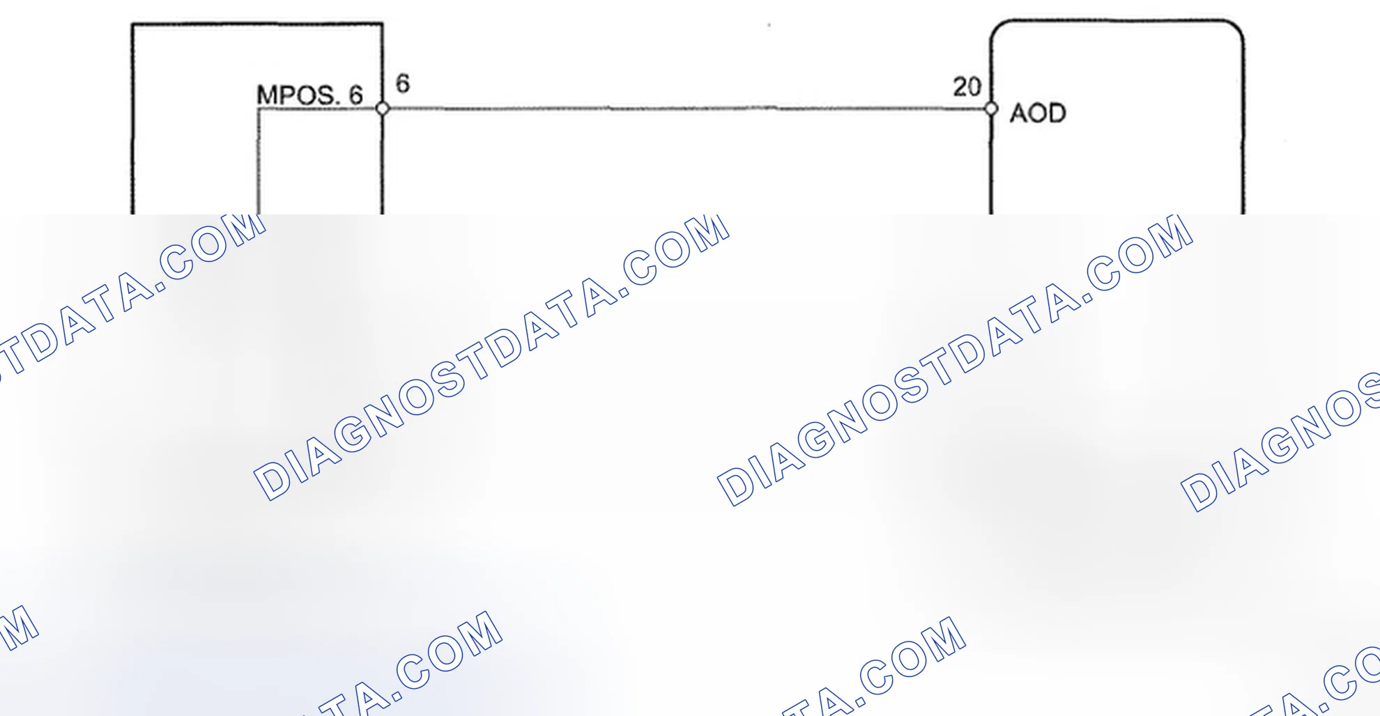 Scheme 62: Air Outlet Damper Control Servo Motor Circuit - Wiring Diagram
