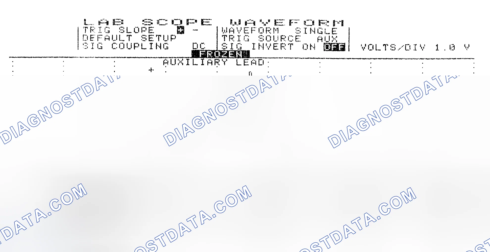 Scheme 19: Single Injector w/Excessive Current Flow - Current Pattern