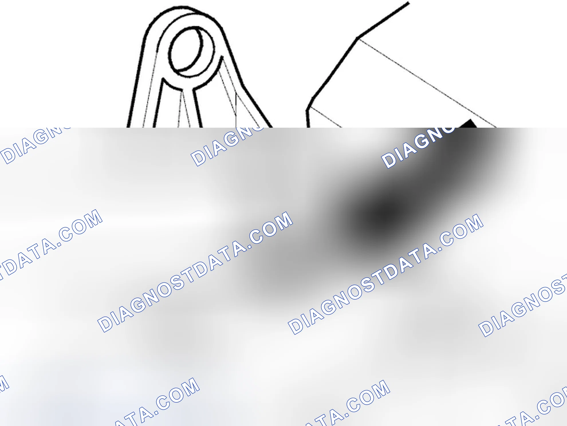Scheme 129: Engine temperature sensor, 5-cylinder