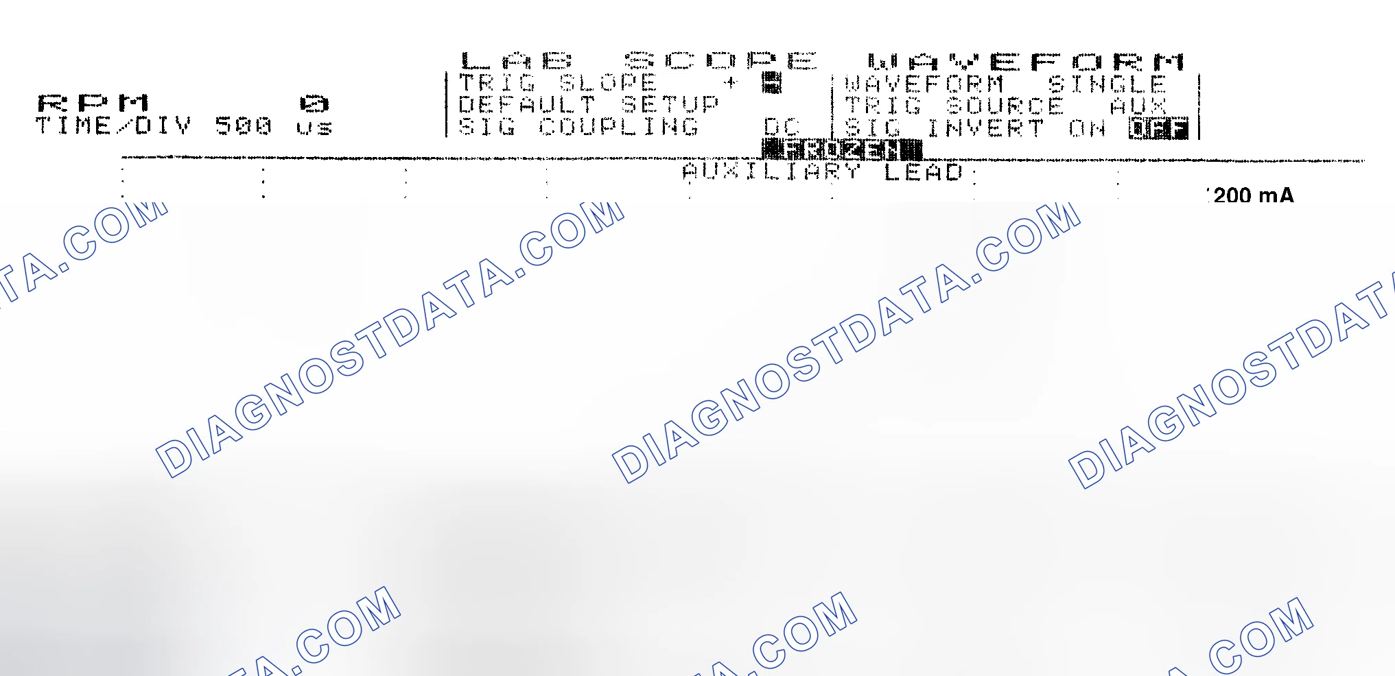 Scheme 17: Single Injector w/Normal Current Flow - Current Pattern