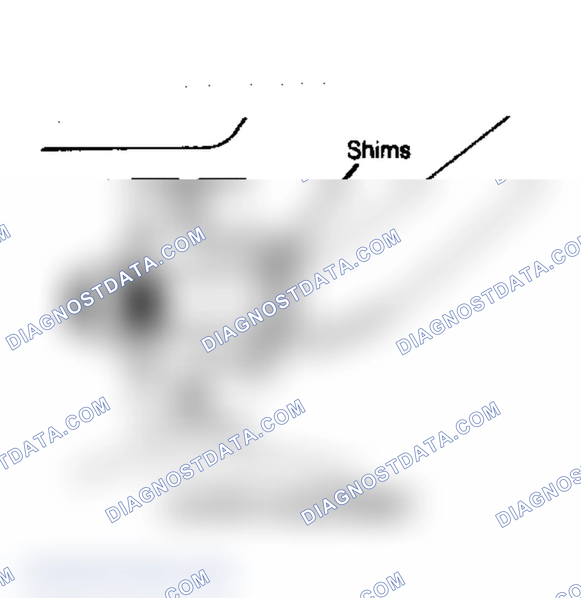 Scheme 10: Caster Adjustment (Cressida) Courtesy of Toyota Motor Sales, U.S.A., Inc.