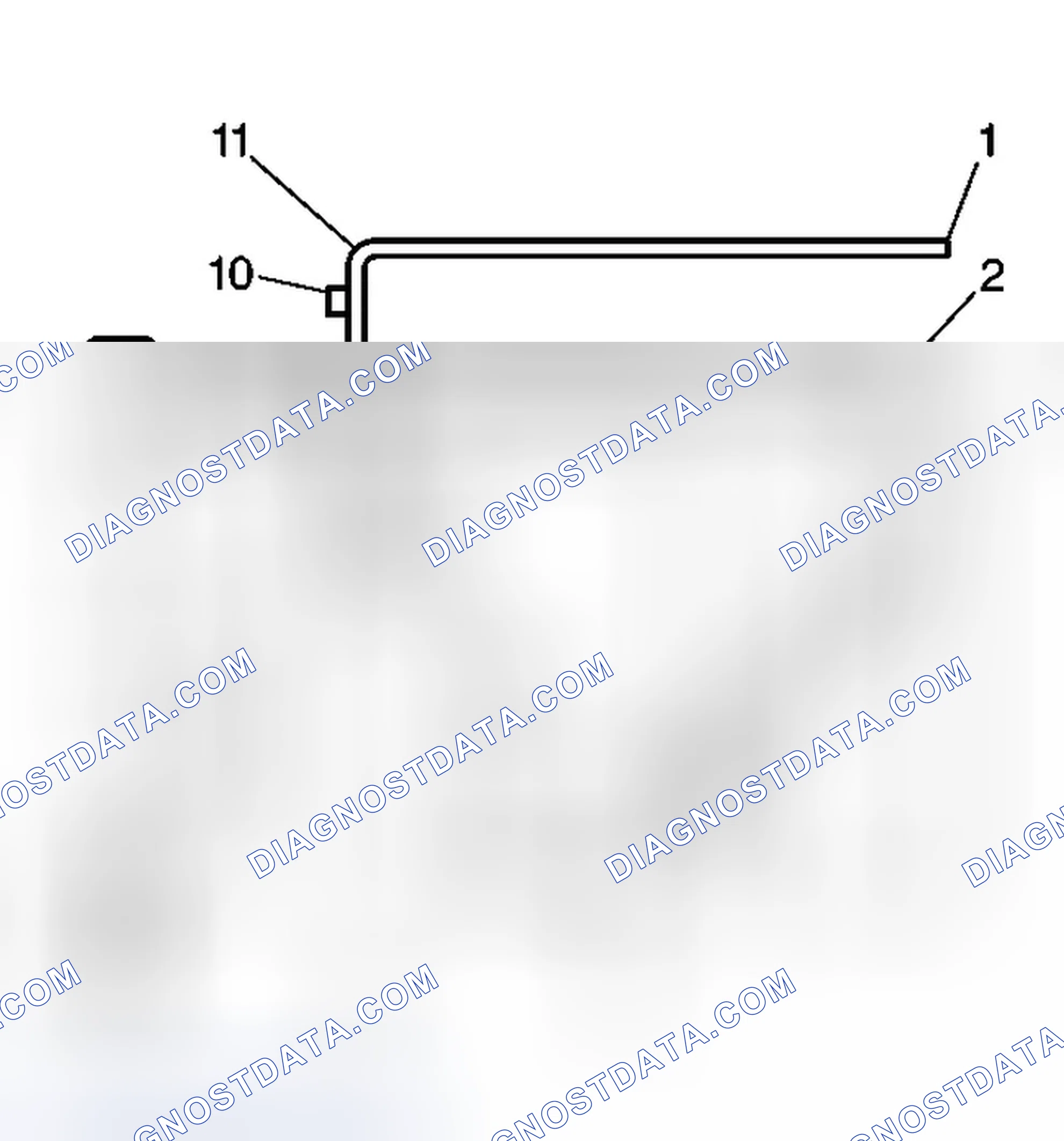 Scheme 112: Emission Hose Routing Diagram