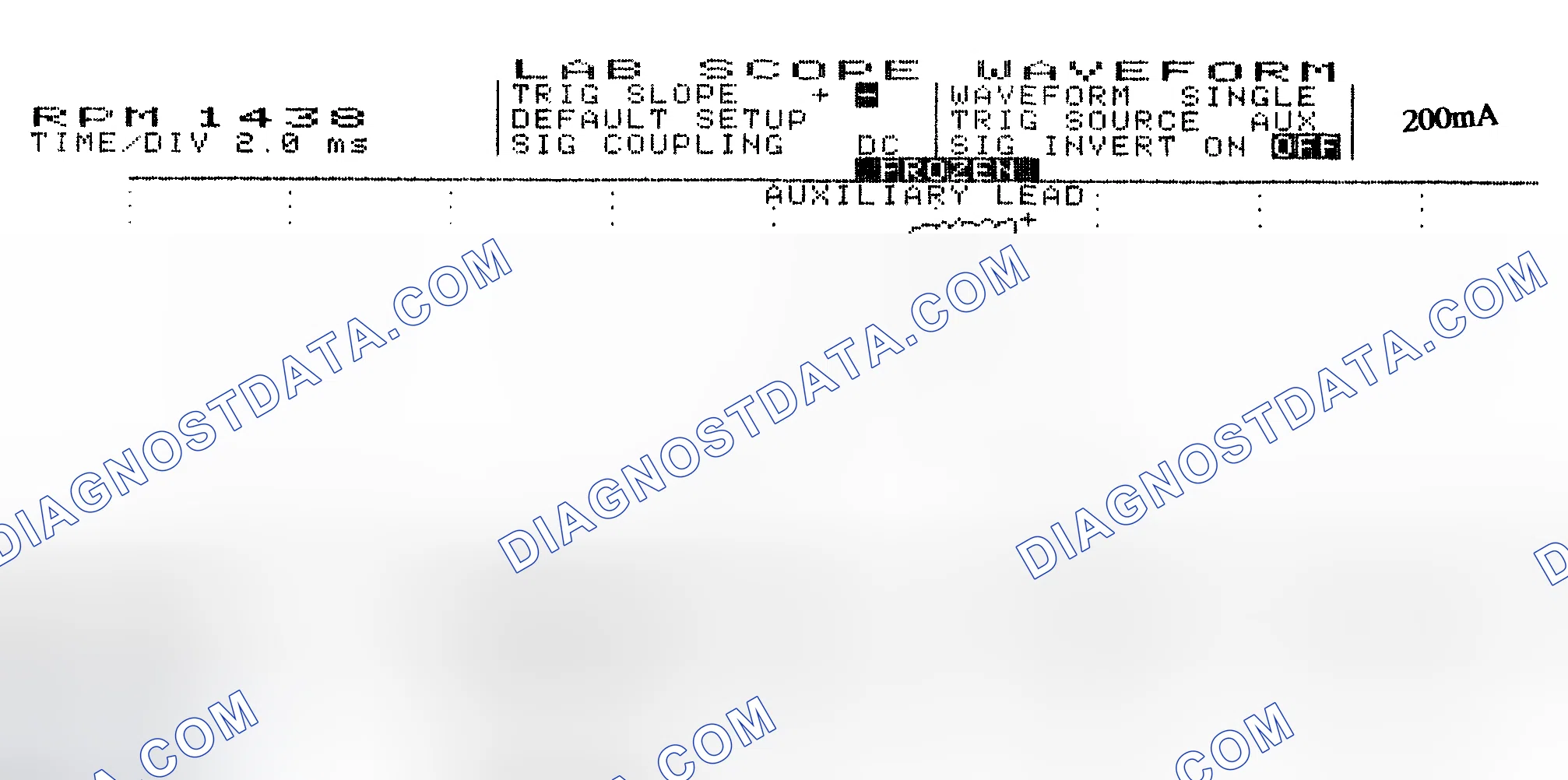 Scheme 15: Single Injector w/Normal Current Flow - Current Pattern