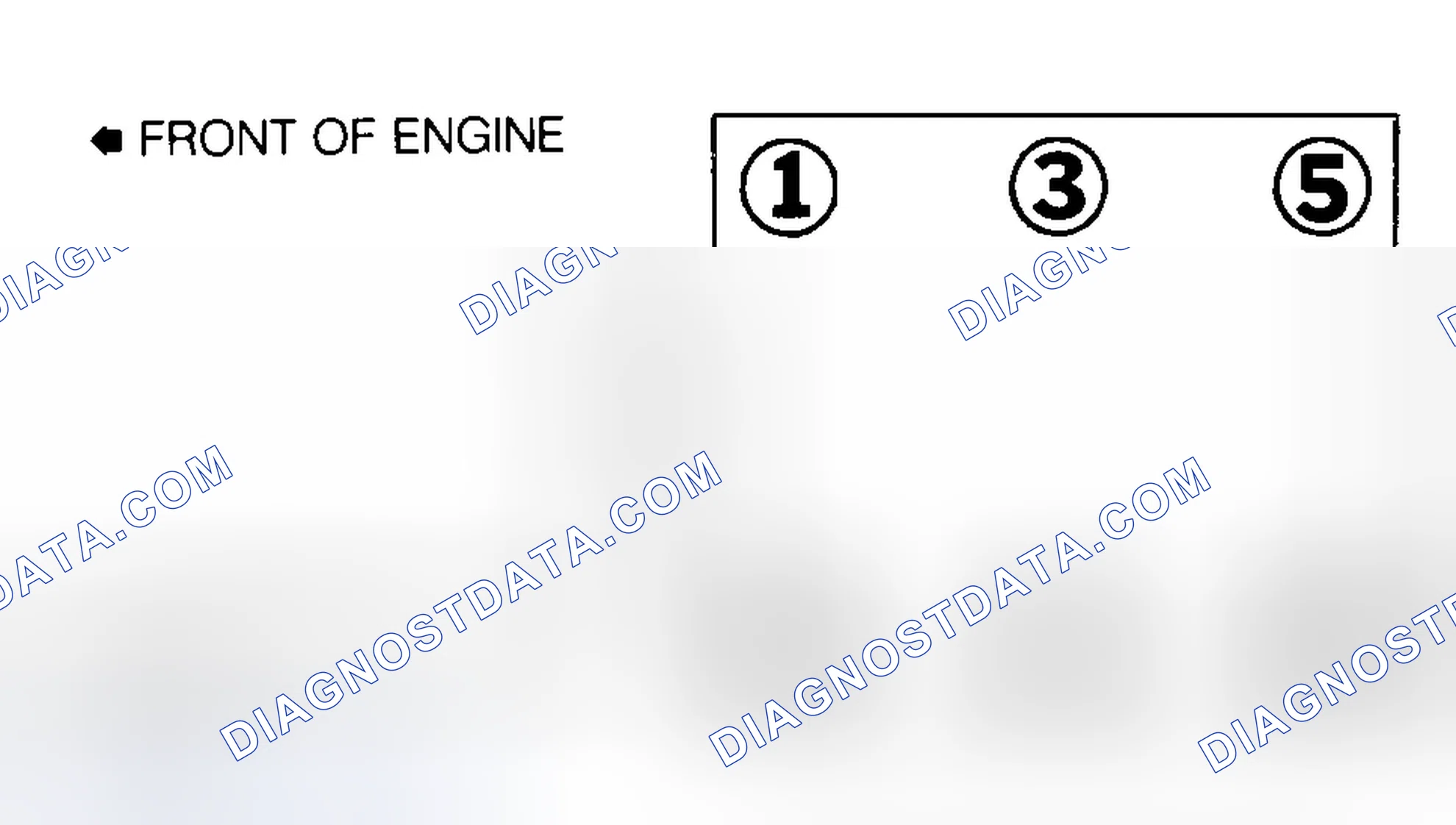Scheme 3: Firing Order (Rodeo 3.2L & Trooper)