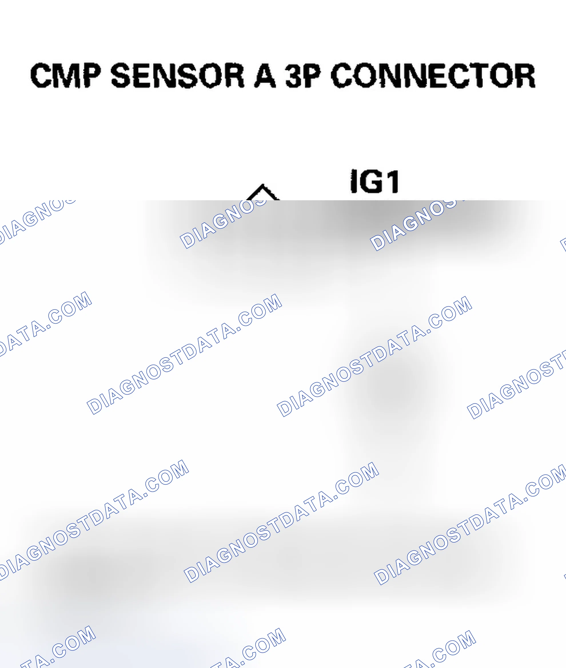 Scheme 233: DTC P0340: CMP Sensor A No Signal