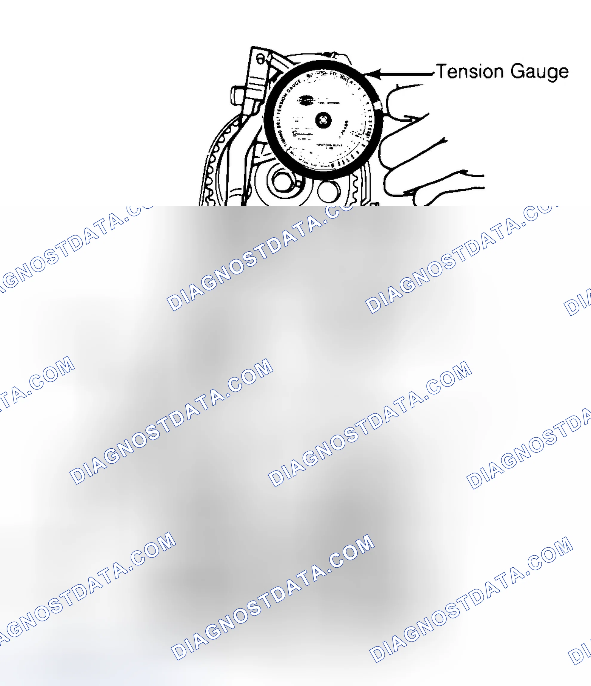 Scheme 3: Adjusting Typical Timing Belt Tension