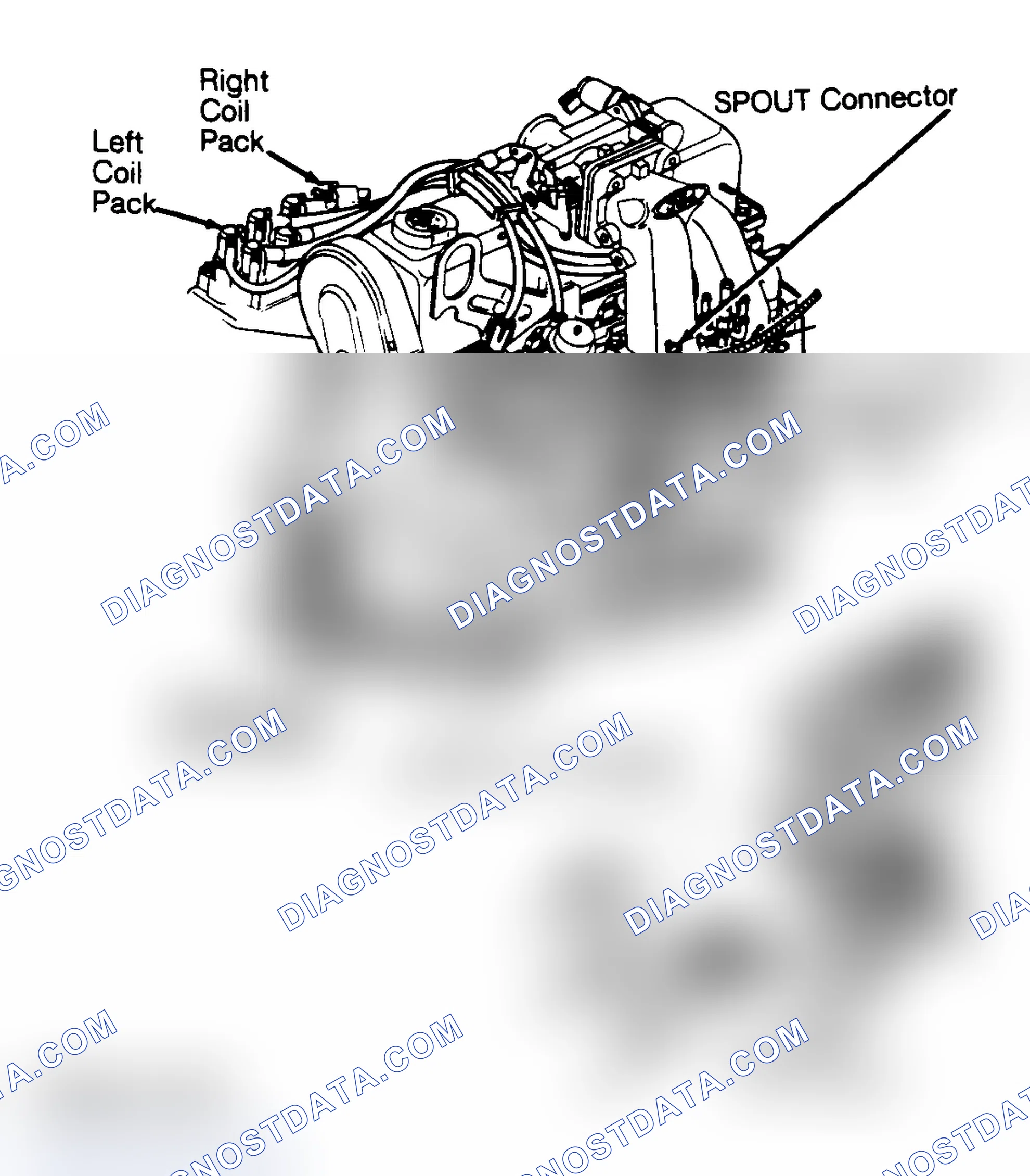Scheme 175: EI (Low Data Rate) Component Locations (Mustang 2.3L)