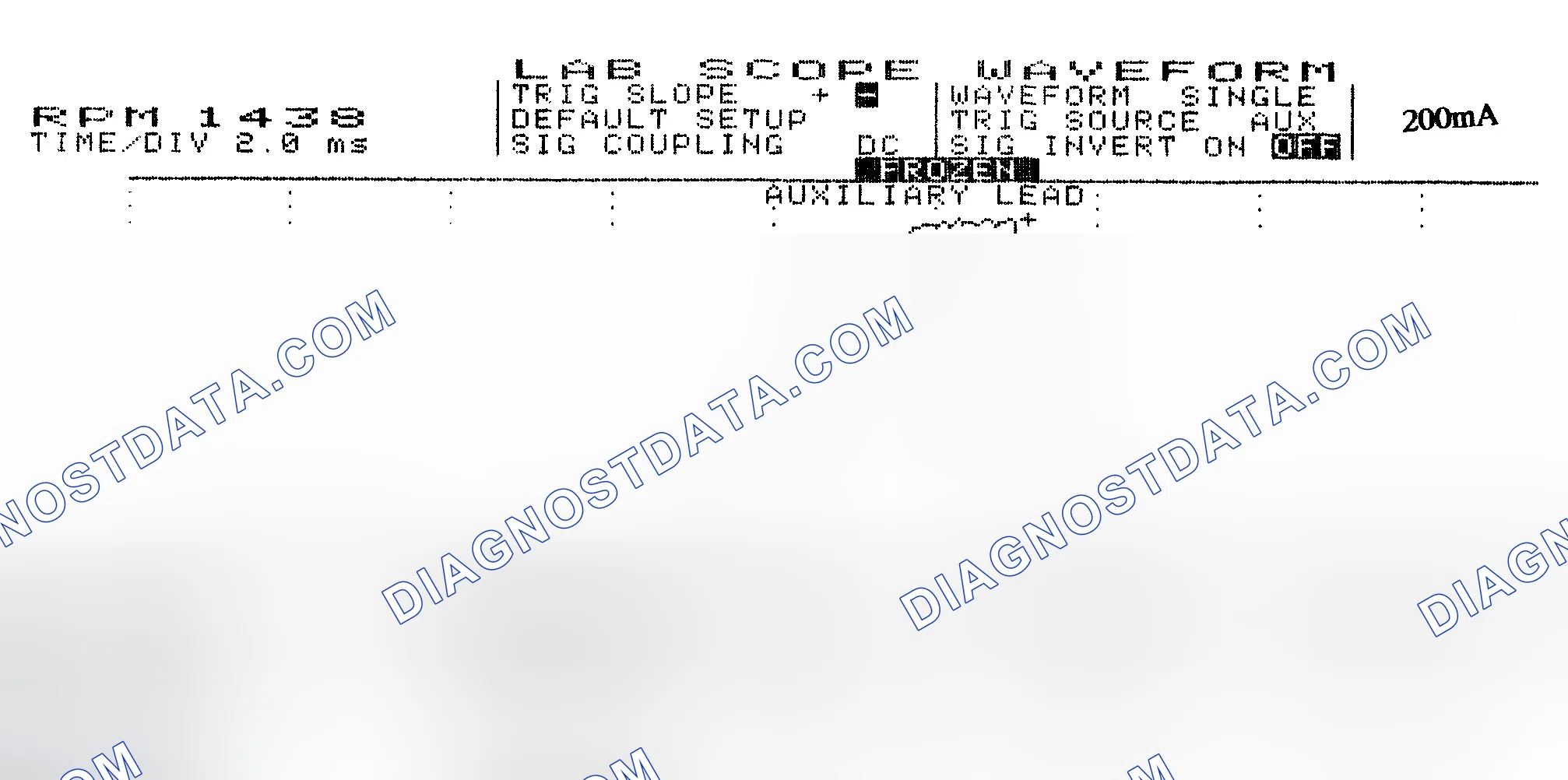 Scheme 15: Single Injector w/Normal Current Flow - Current Pattern