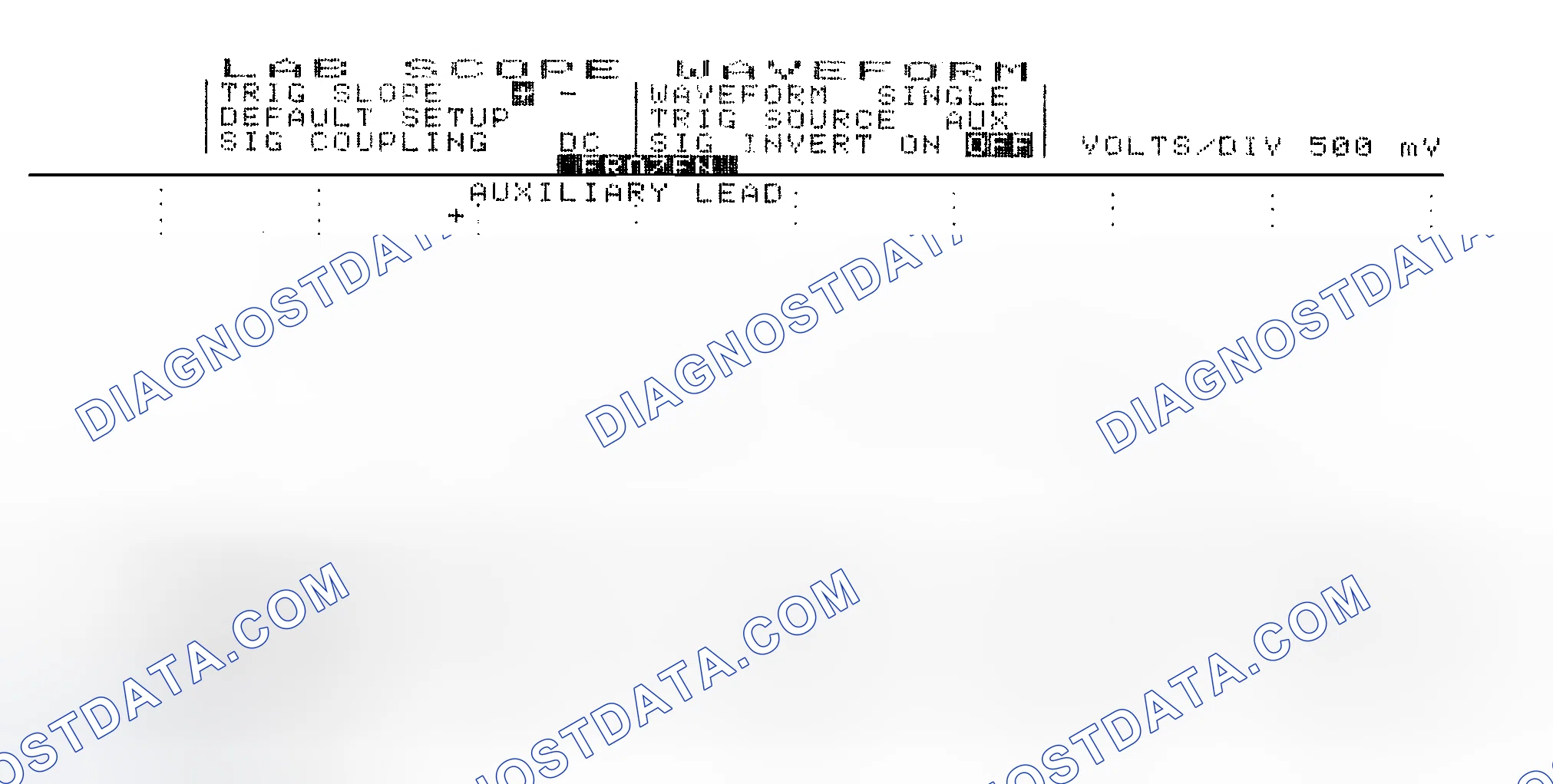 Scheme 14: Single Injector w/Excessive Current Flow - Current Pattern