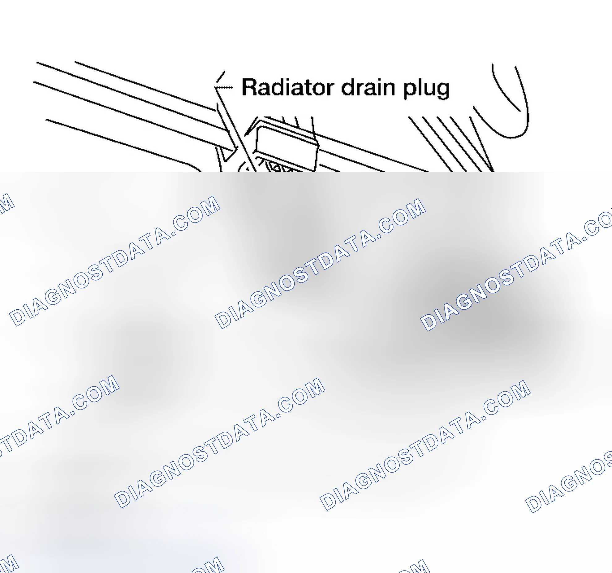 Scheme 30: DRAINING ENGINE COOLANT