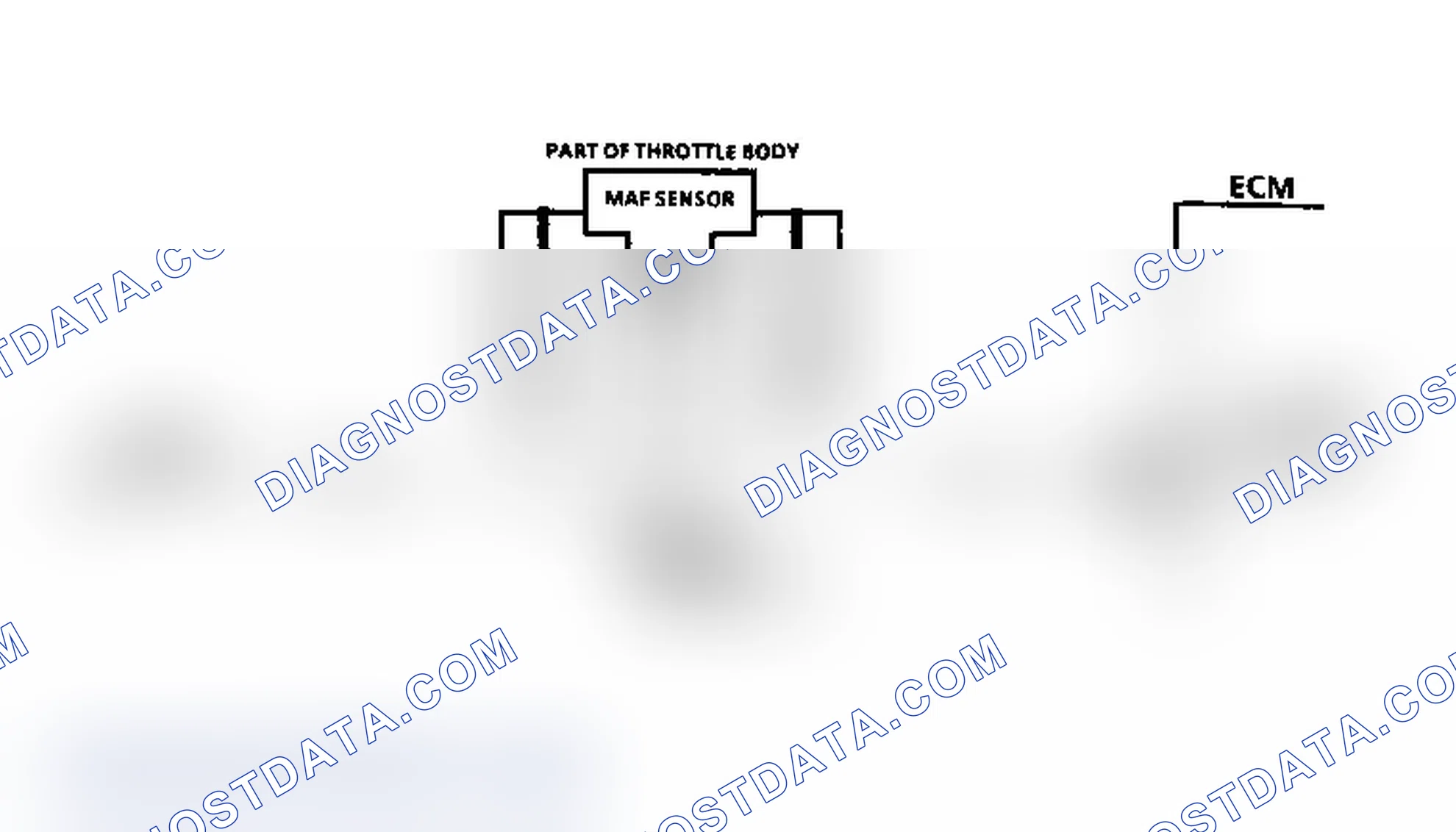 Scheme 71: Code 34: MAF Sensor Ckt Diag (3.3L A/N Body)
