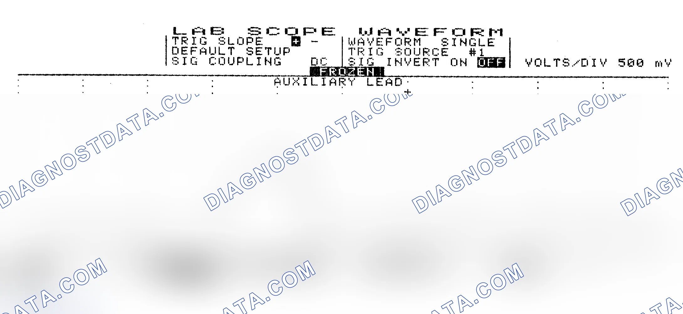 Scheme 10: Single Injector w/Excessive Current Flow - Current Pattern