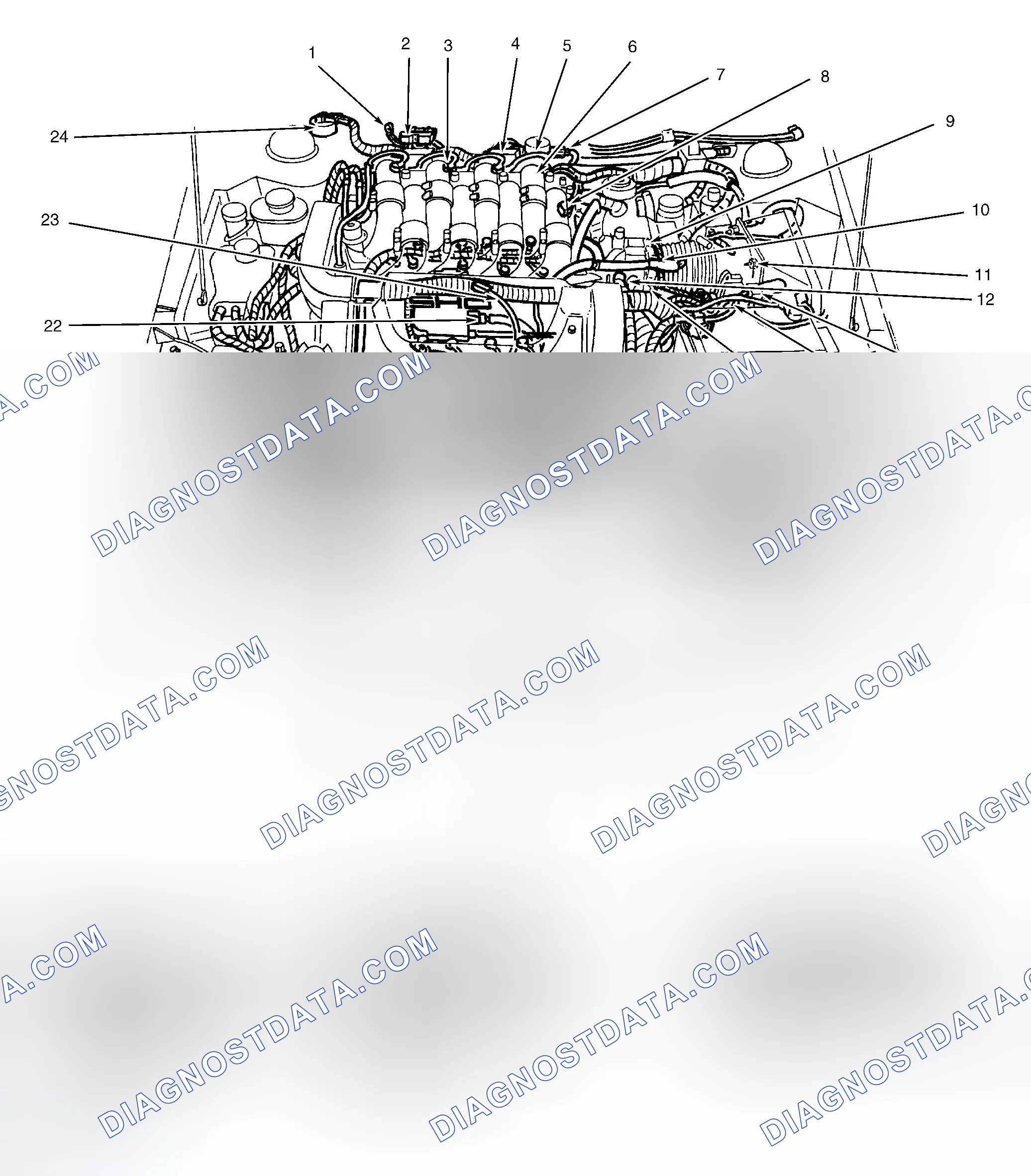 Scheme 3: Engine Compartment (3.4L SHO)