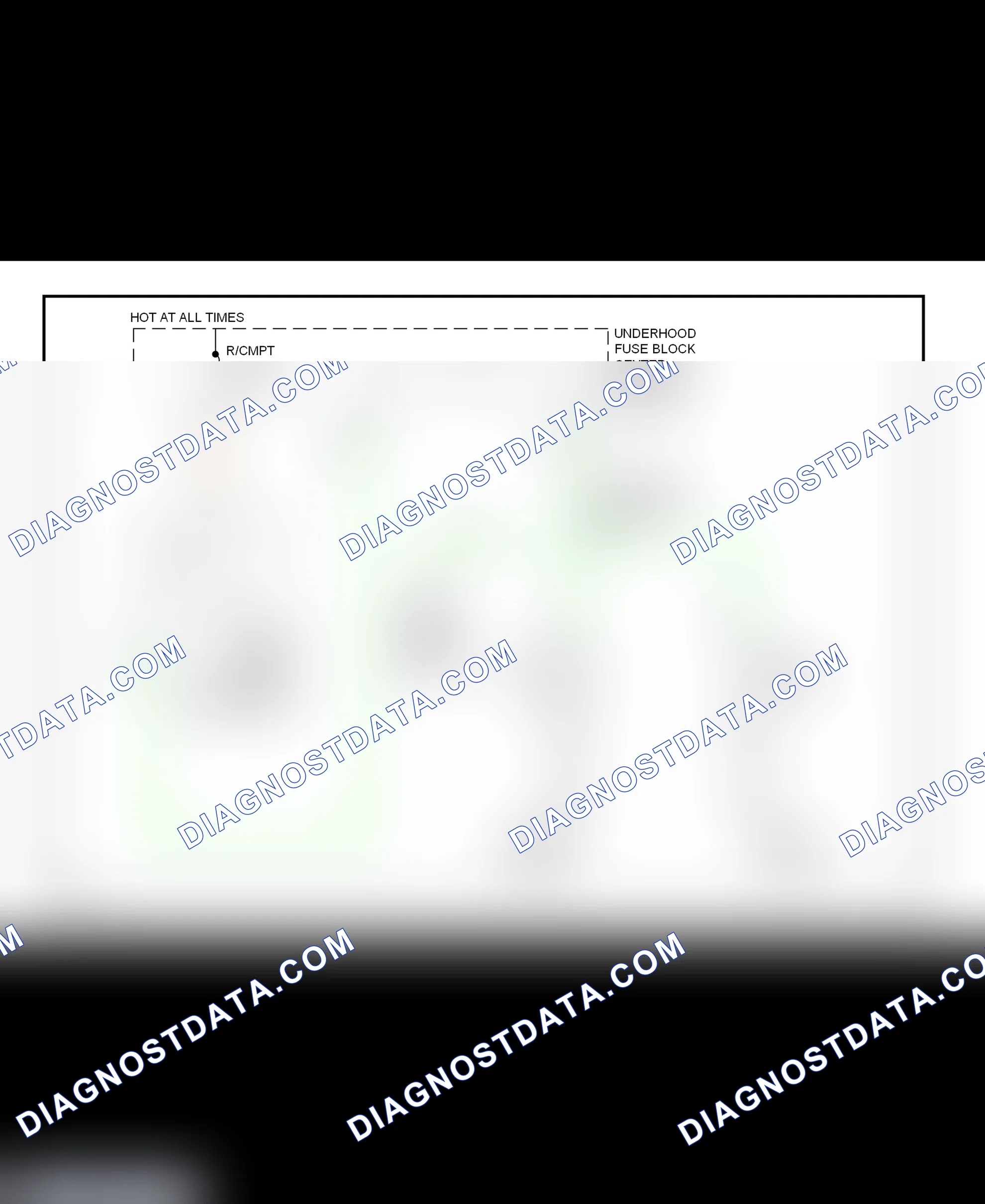 Scheme 61: Back-Up Lights Wiring Diagram (Intrigue)