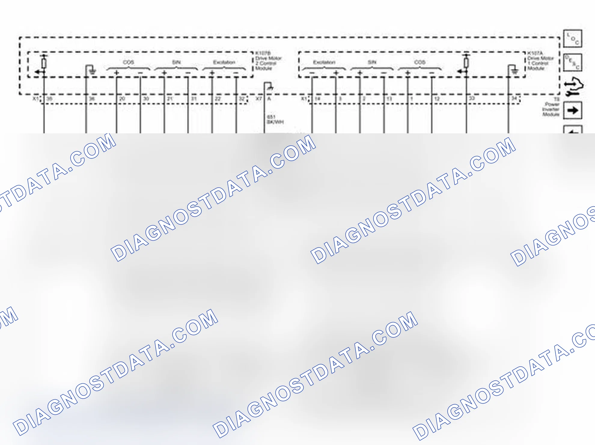 Scheme 96: Drive Motor Monitoring