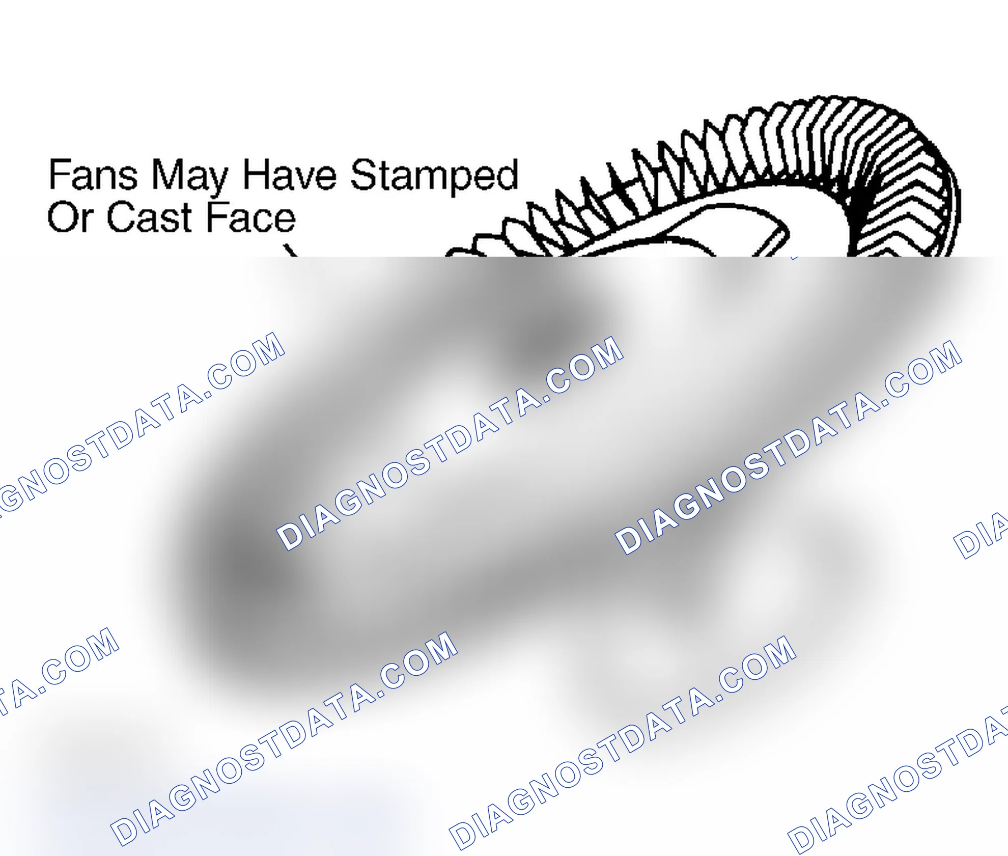 Scheme 7: Thermostatically Controlled Fan Assembly Shown with stamped face and bi-metallic coil spring.