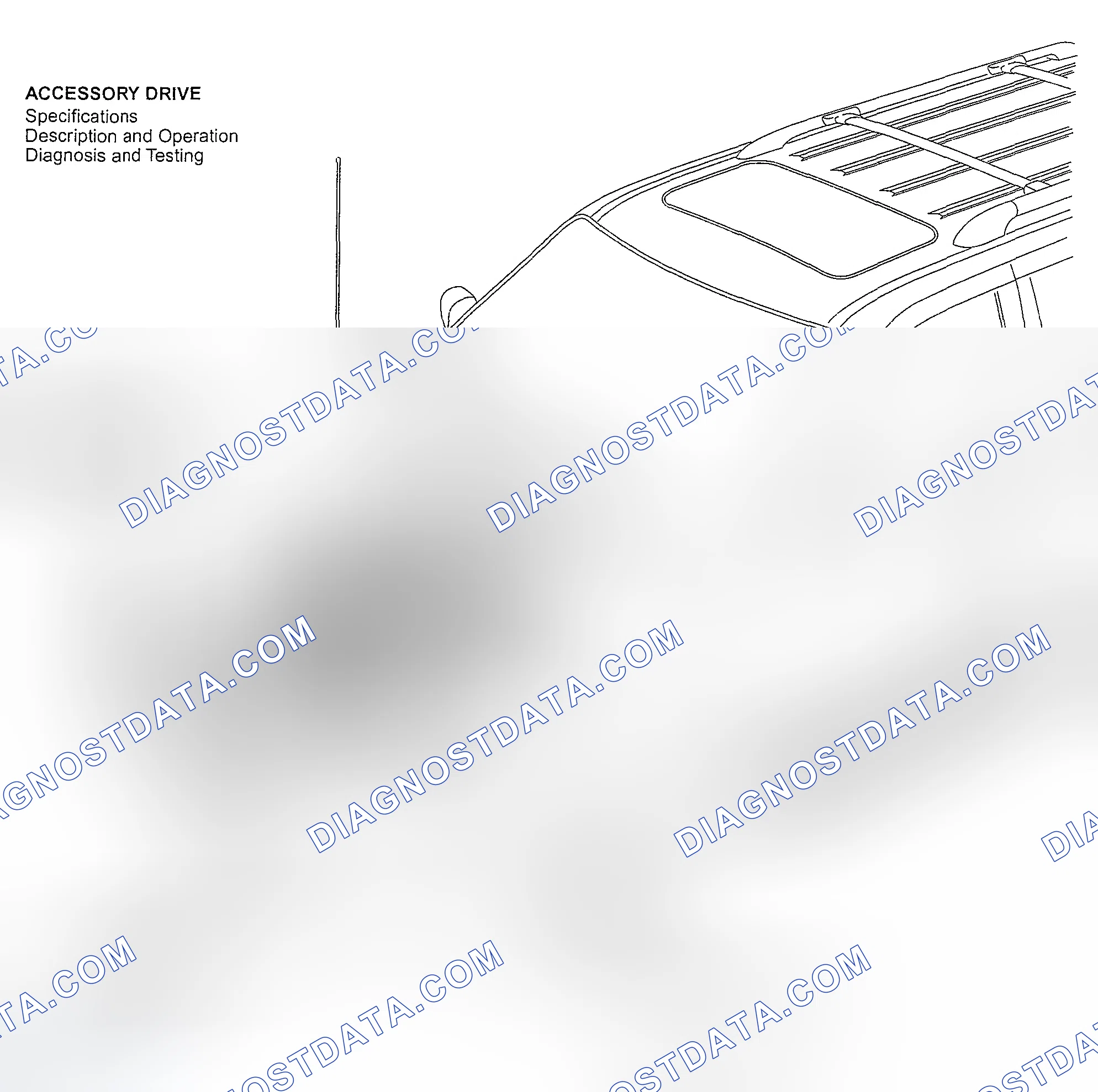Scheme 444: ACCESSORY DRIVE COMPONENT LOCATION INDEX