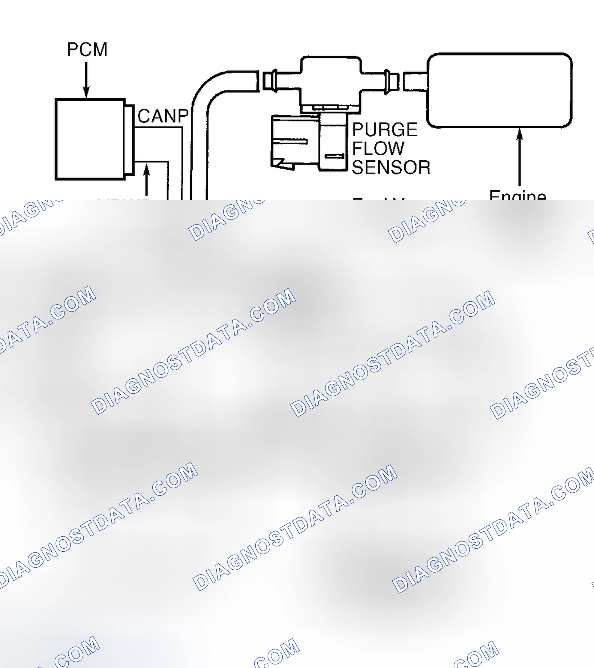 Scheme 357: EVAP Components Using Purge Flow System