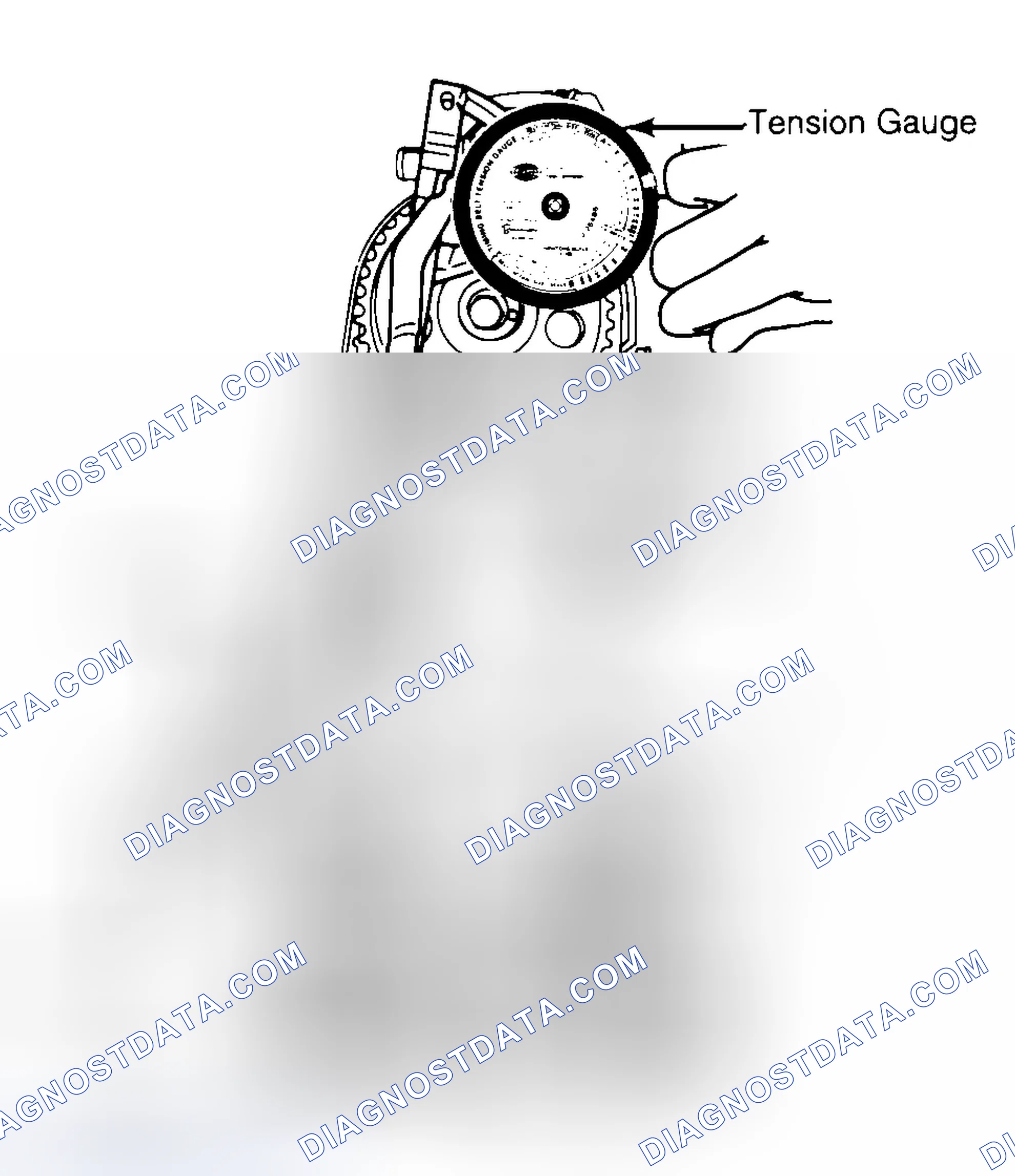 Scheme 3: Adjusting Typical Timing Belt Tension
