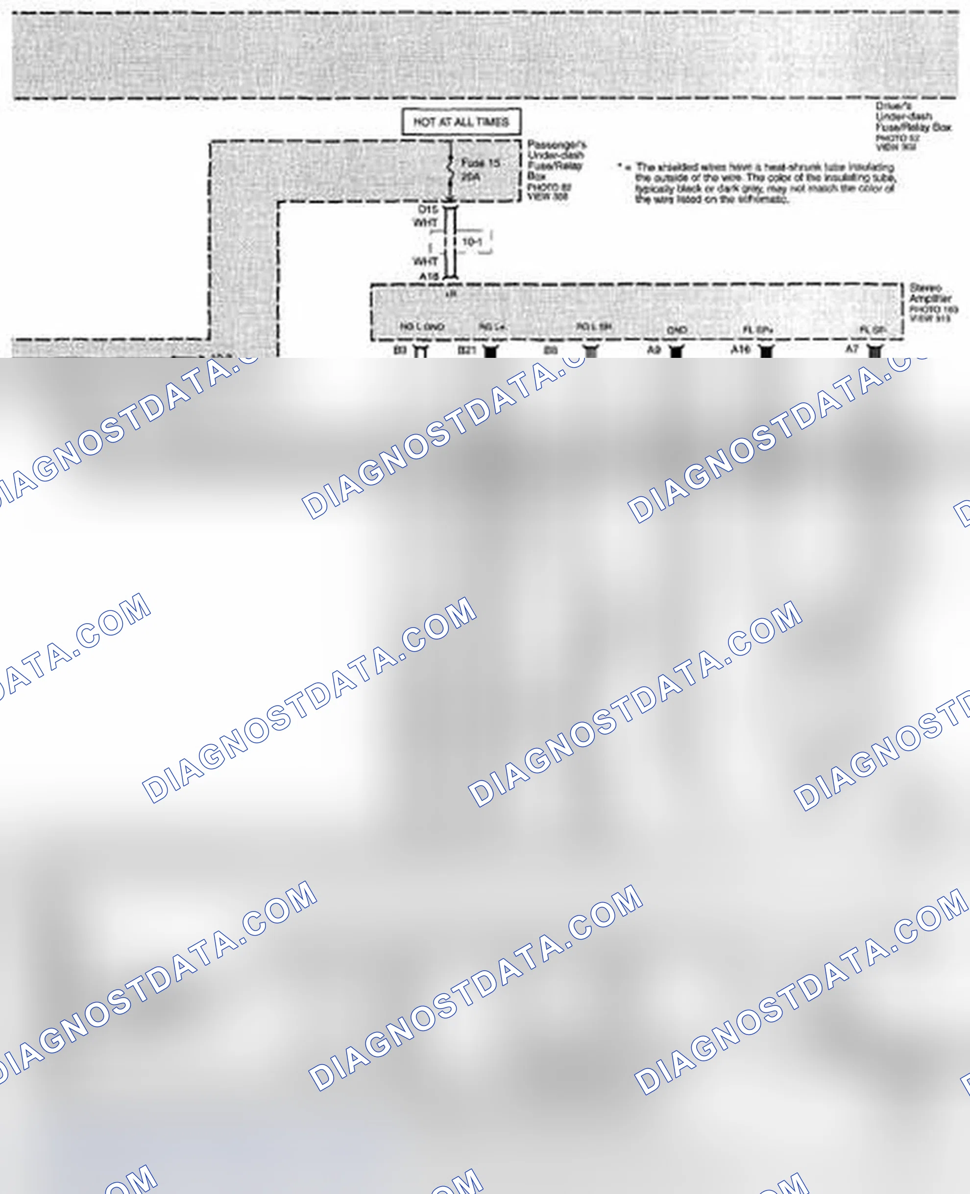 Scheme 335: Navigation System Circuit Diagram - AcuraLink (Page 156-12)