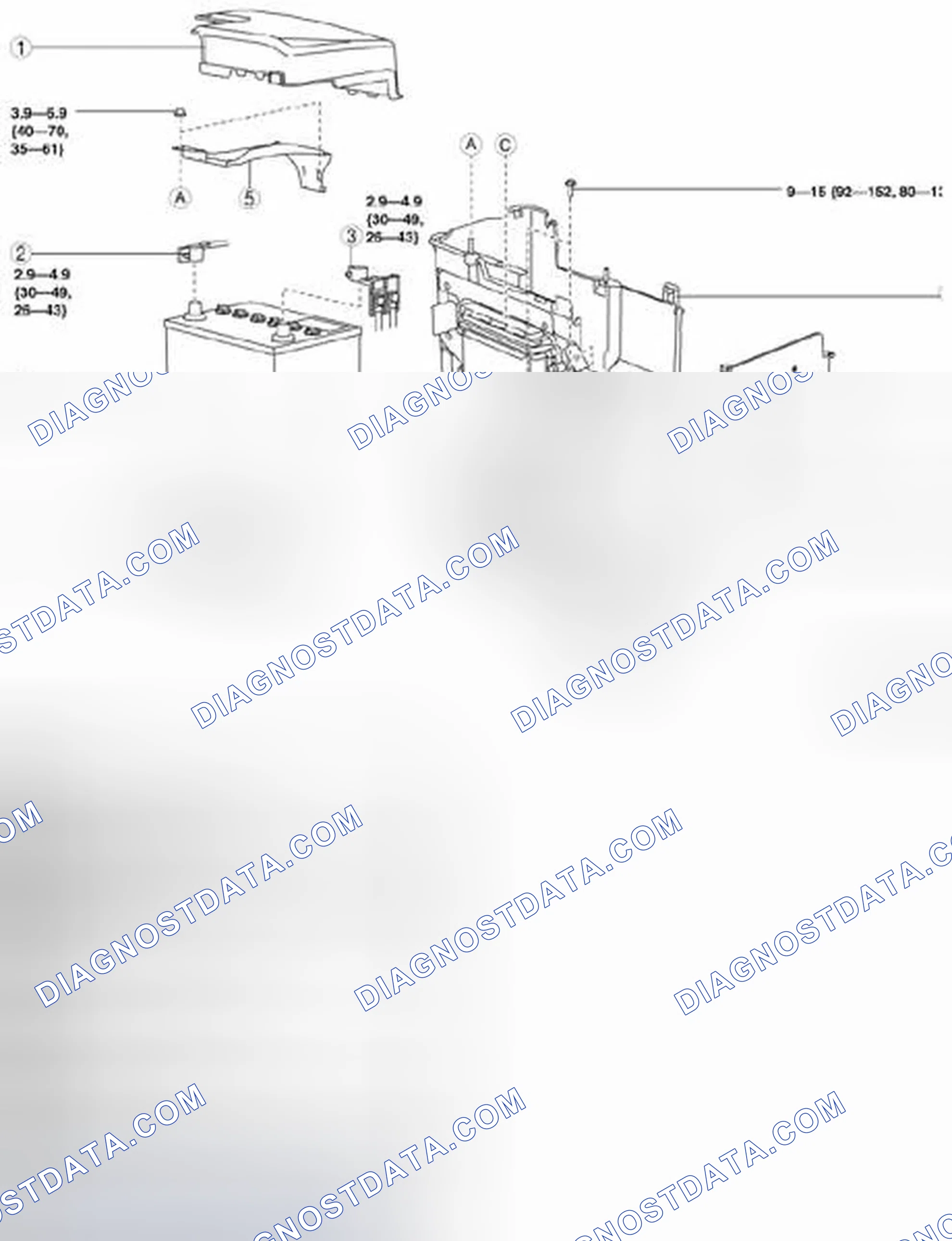 Scheme 58: BATTERY REMOVAL/INSTALLATION [SKYACTIV-G 2.0]